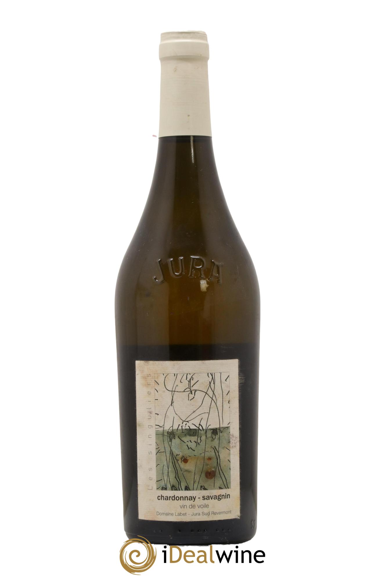 Côtes du Jura Vin de Voile Chardonnay-Savagnin cuvée de garde Romain - Julien - Charline Labet 2019 - Lot de 1 bouteille - 0