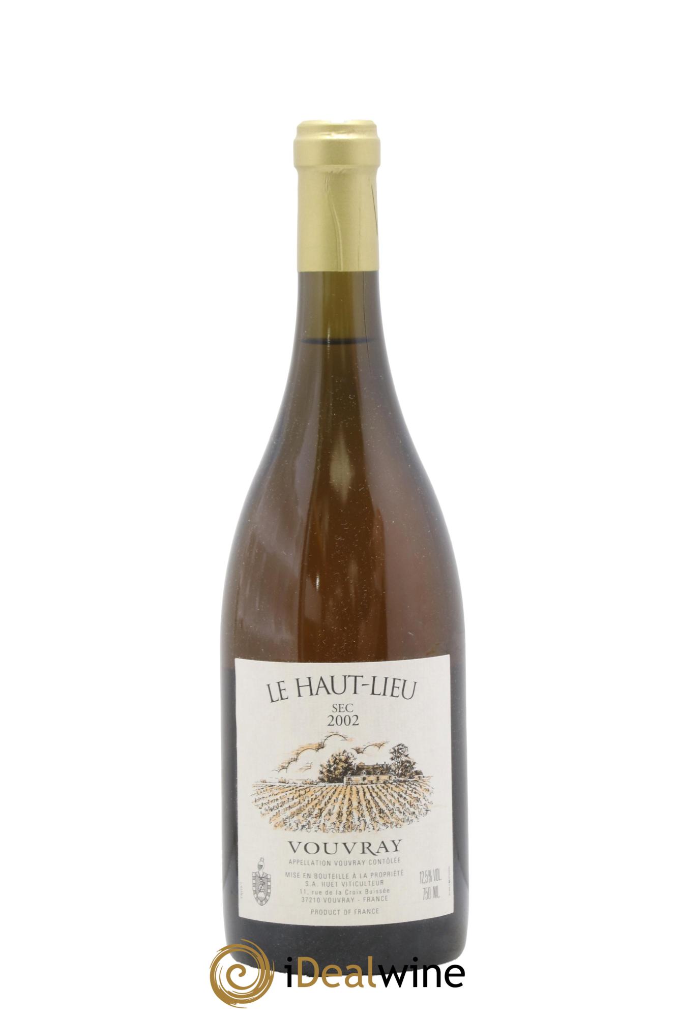 Vouvray Le Haut-Lieu Sec Domaine Huet 2002 - Posten von 1 Flasche - 0