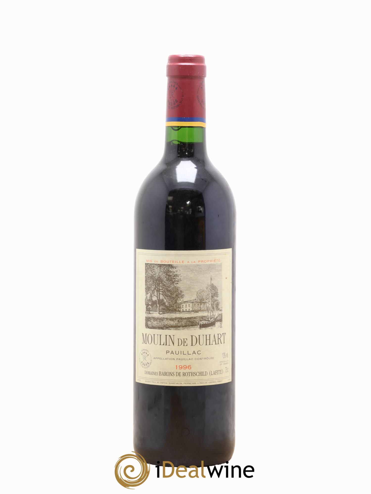 Moulin de Duhart Second Vin 1996 - Lot of 1 bottle - 0