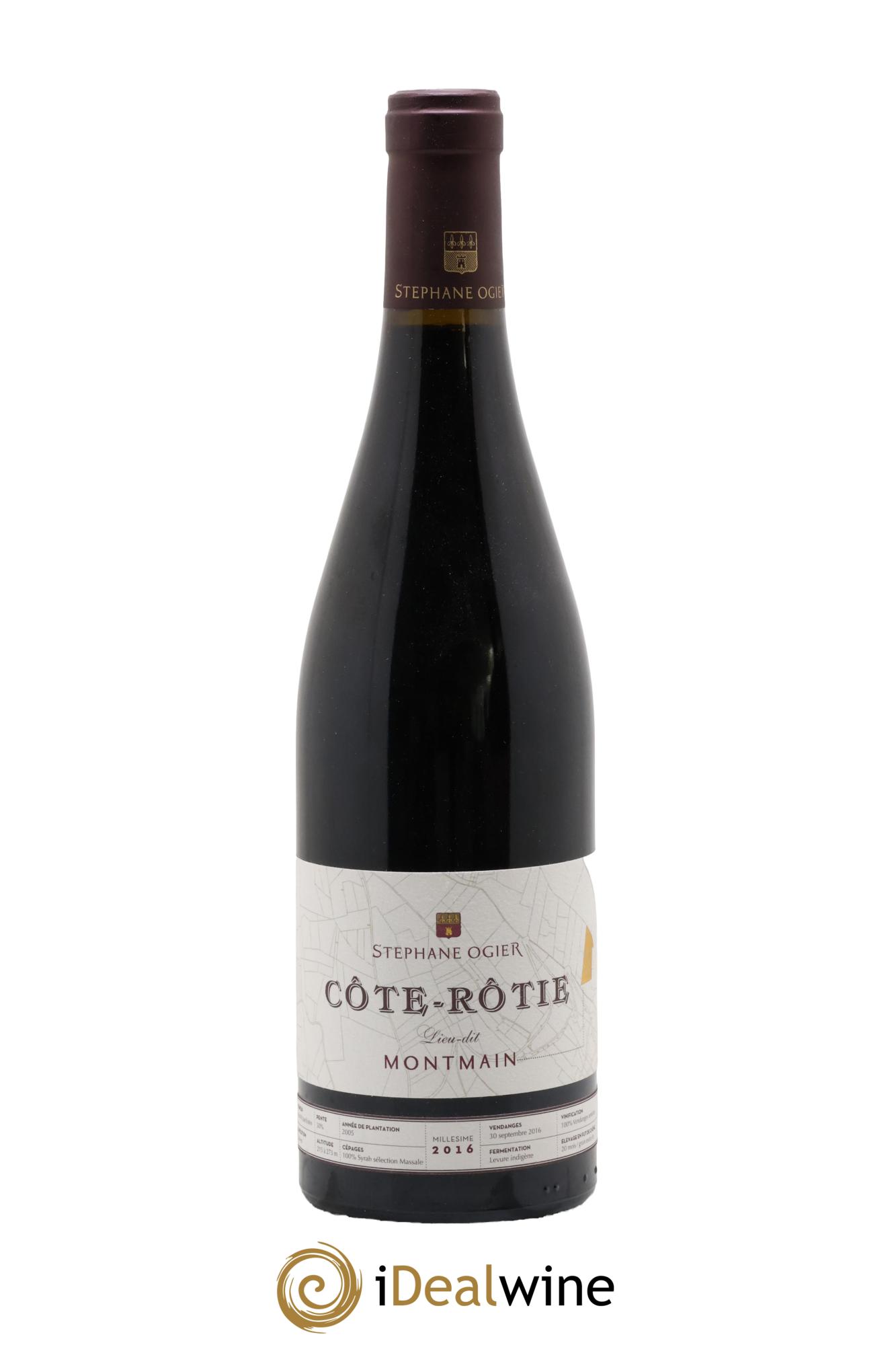 Côte-Rôtie Montmain Stéphane Ogier 2016 - Lot de 1 bouteille - 0
