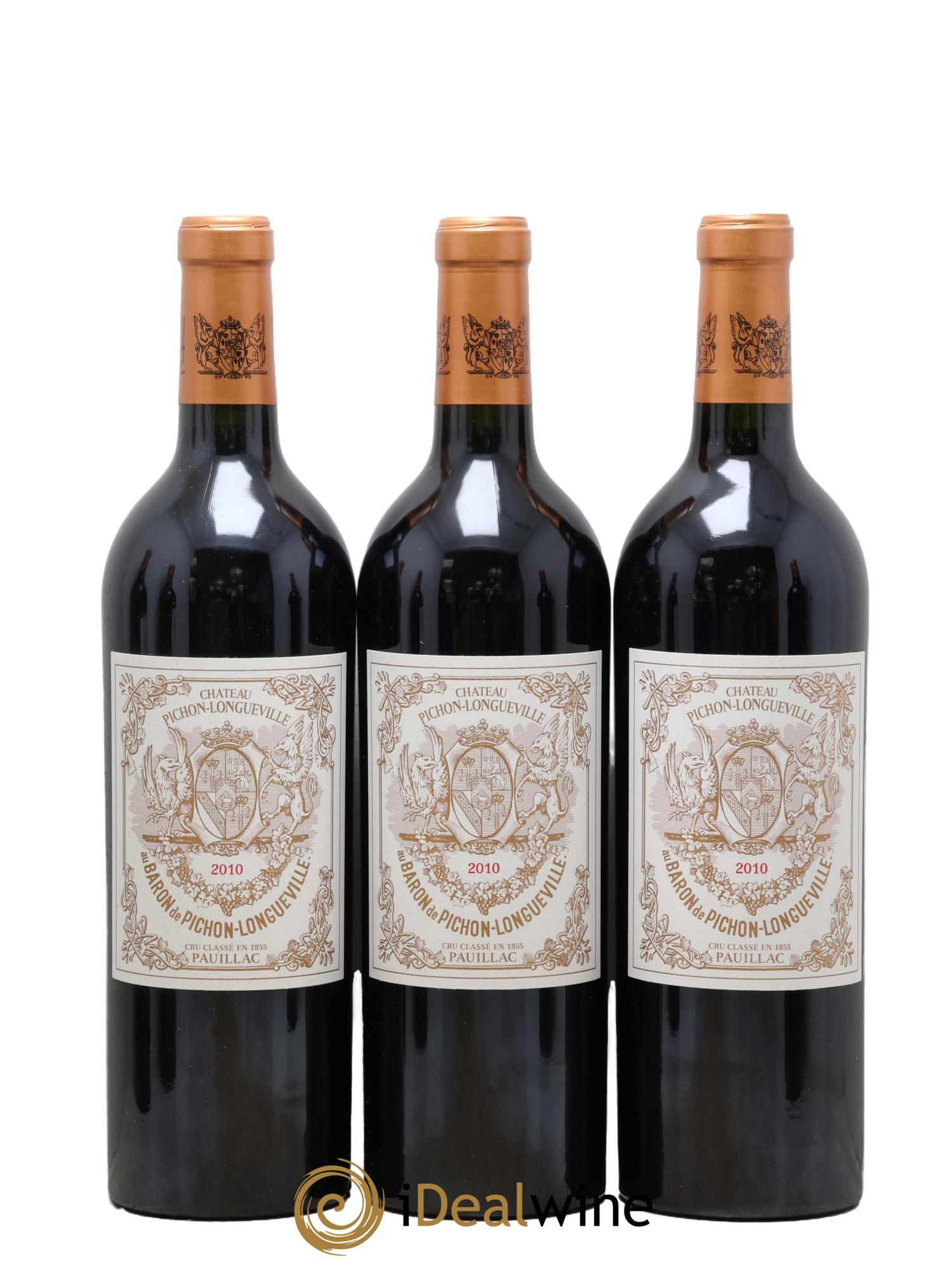 Pichon Longueville Baron 2ème Grand Cru Classé 2010 - Lotto di 6 bottiglie - 1
