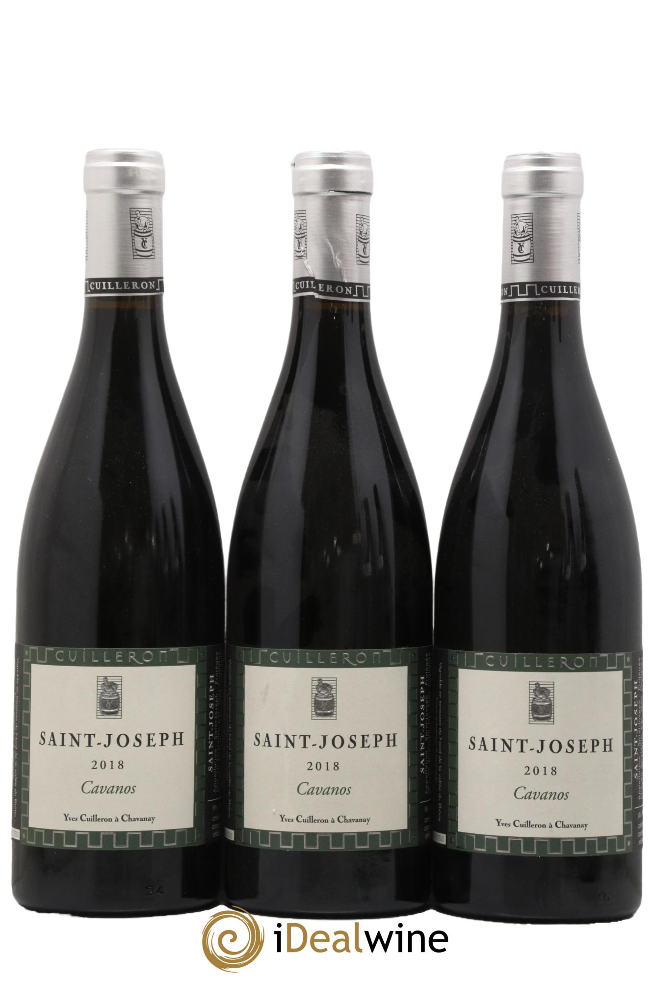 Saint-Joseph Cavanos Yves Cuilleron (Domaine) 2018 - Lot de 3 bouteilles - 0