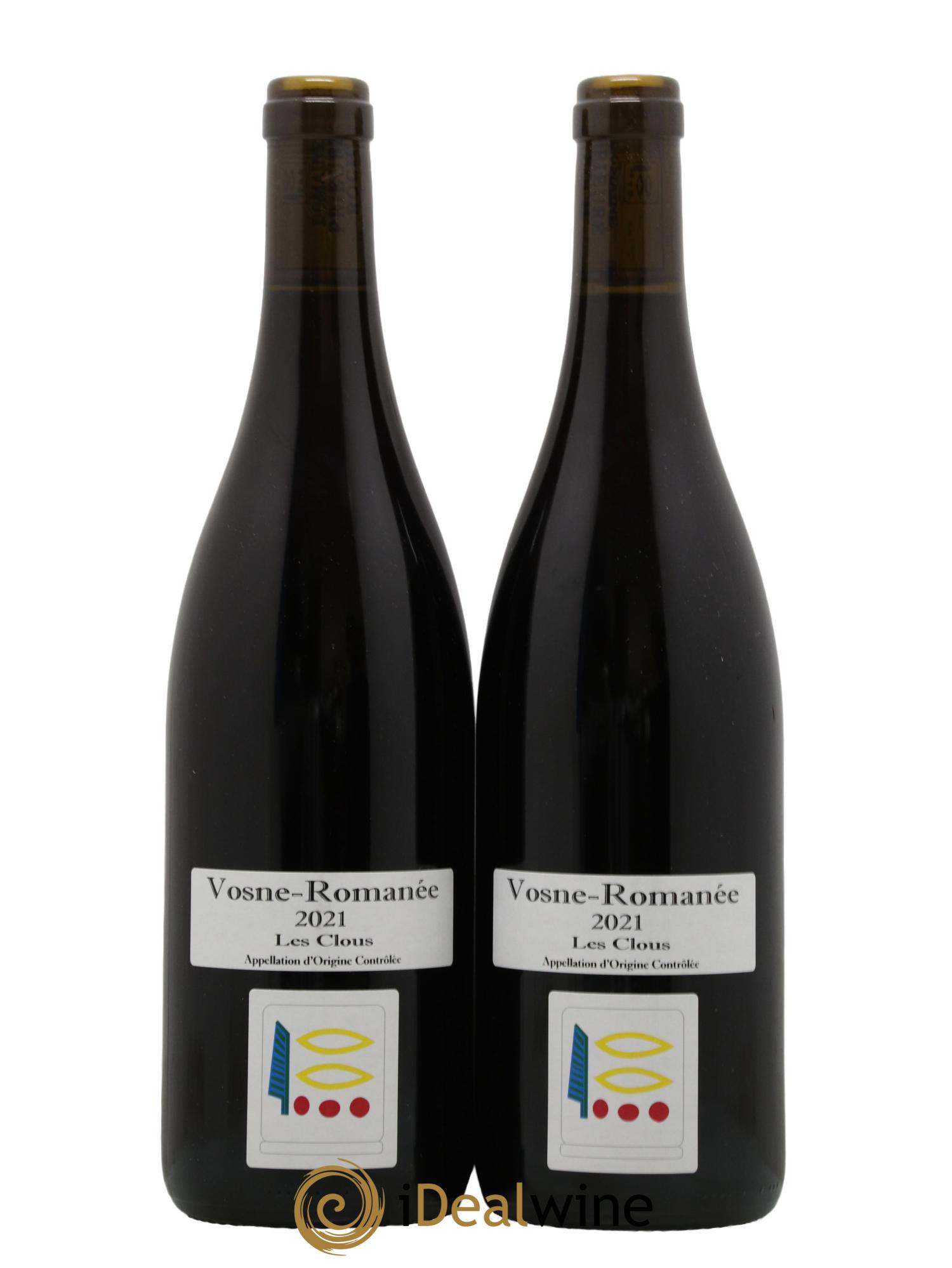 Vosne-Romanée Les Clous Prieuré Roch 2021 - Lot of 2 bottles - 0