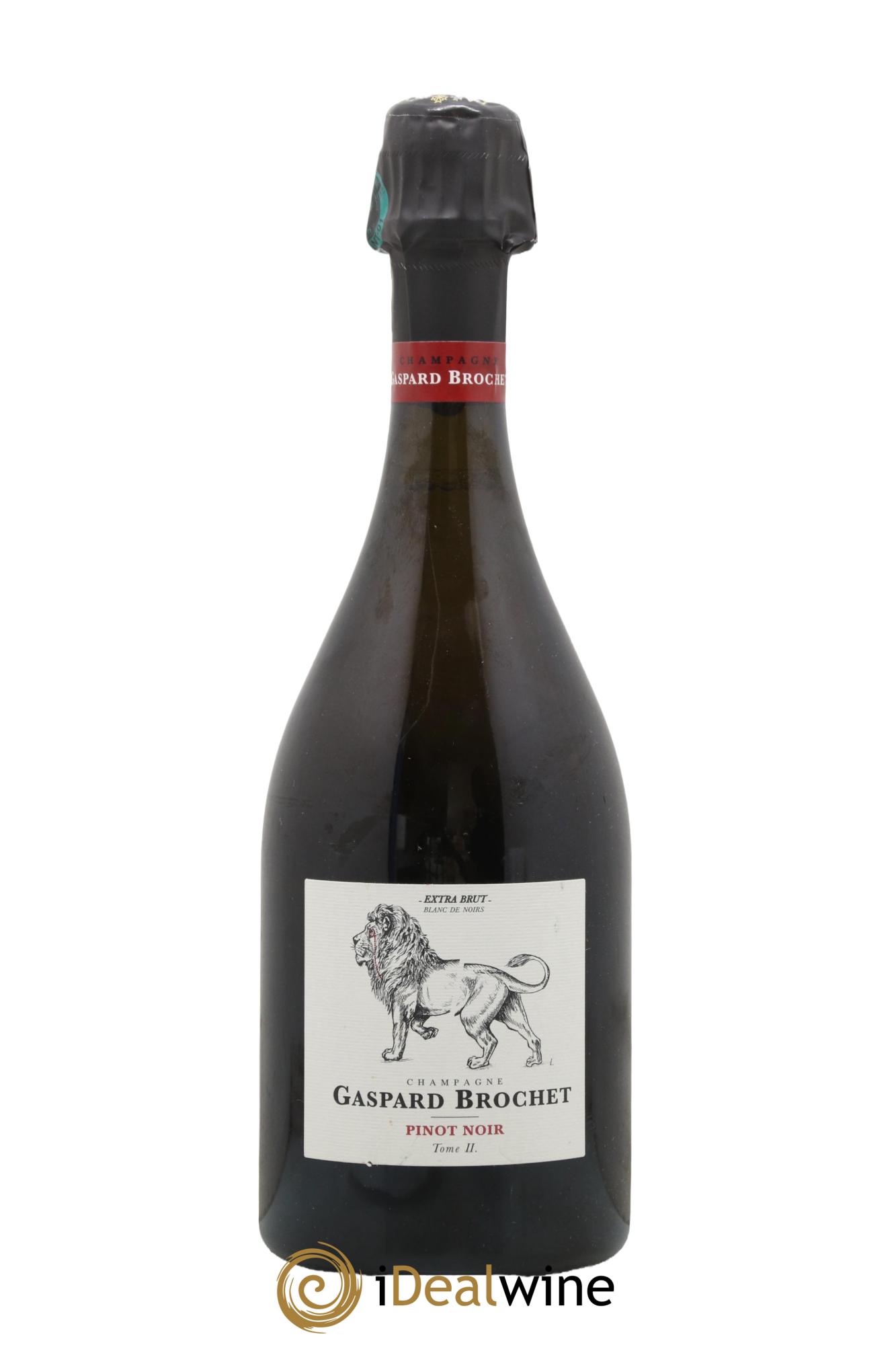 Champagne Pinot Noir Tome II Maison Gaspard Brochet - Lot de 1 bouteille - 0
