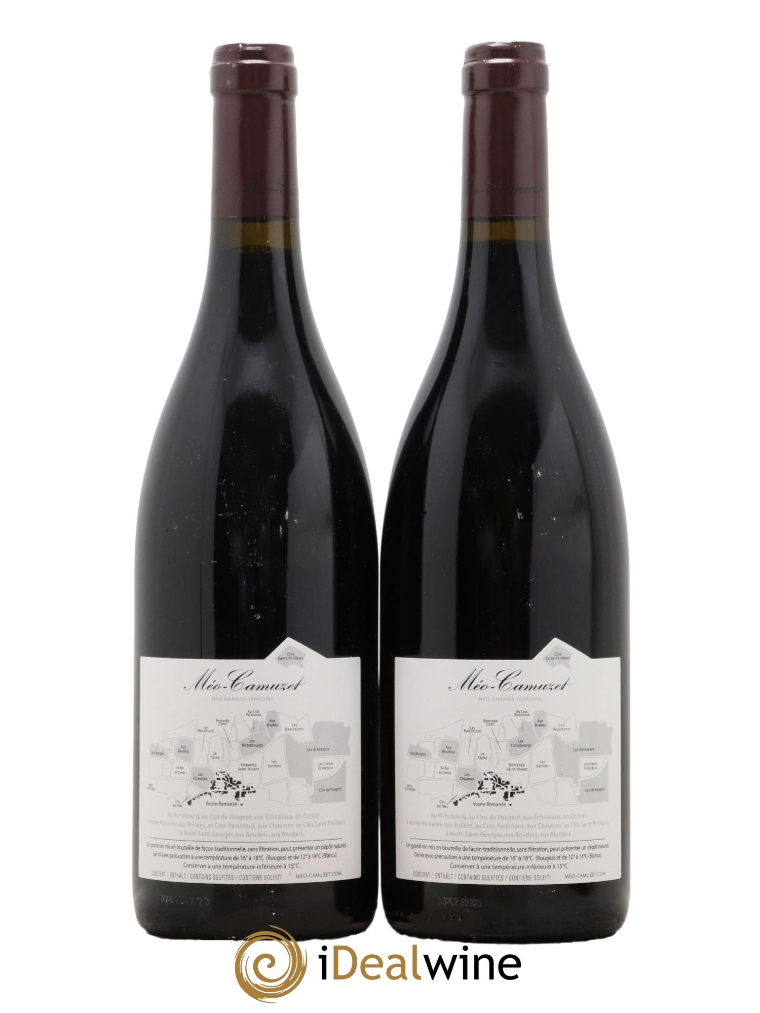 Nuits-Saint-Georges 1er Cru Aux Boudots Méo-Camuzet (Domaine) 2020 - Lot de 2 bouteilles - 1