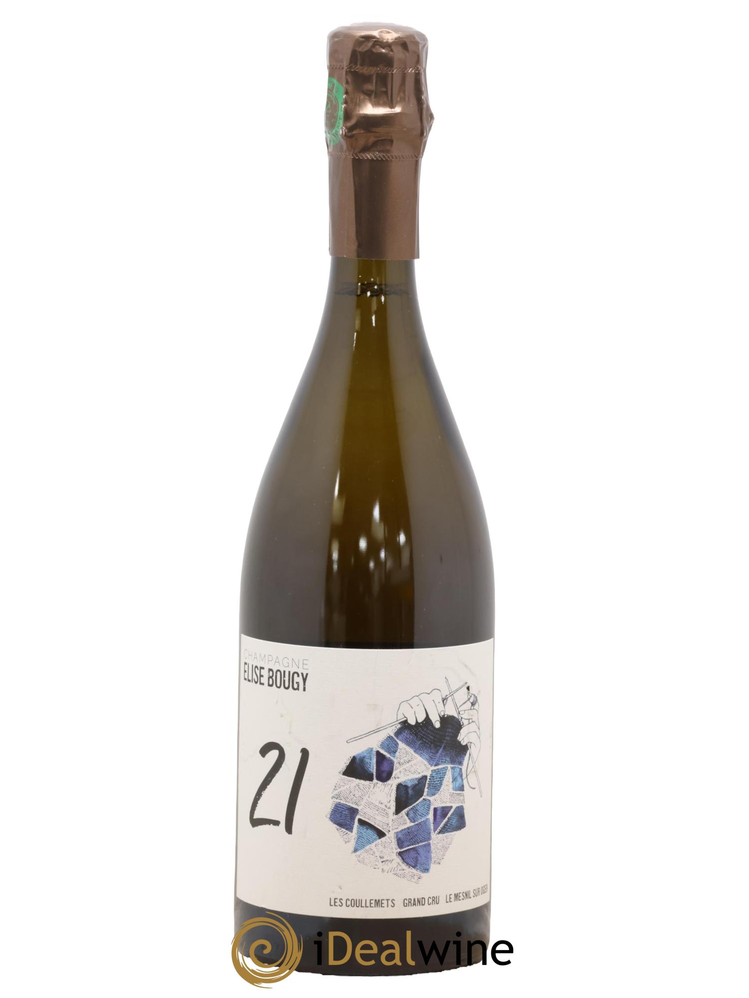 Les Coullemets Elise Bougy 2021 - Lot de 1 bouteille - 0