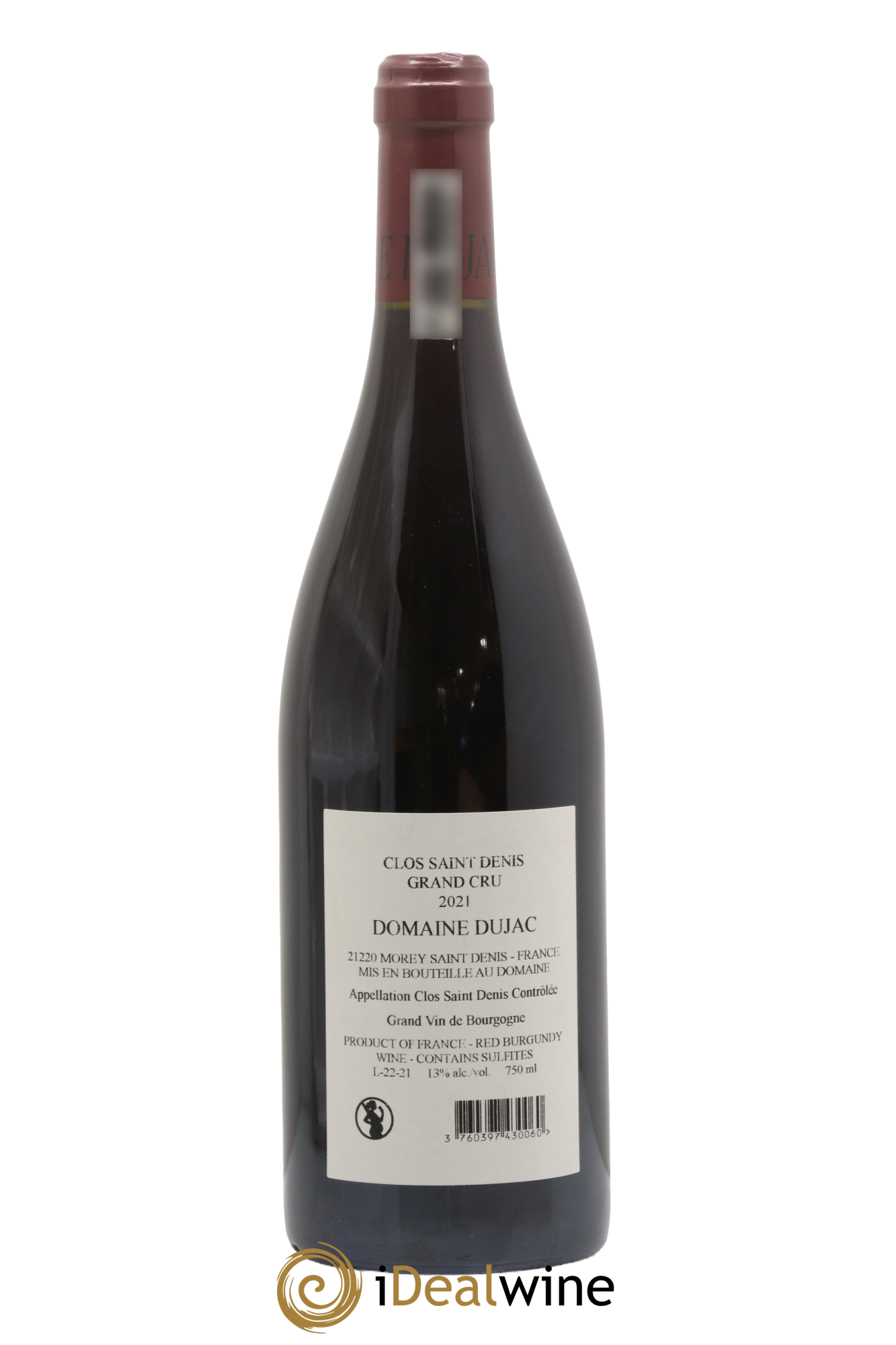 Clos Saint-Denis Grand Cru Dujac (Domaine) 2021 - Lotto di 1 bottiglia - 1