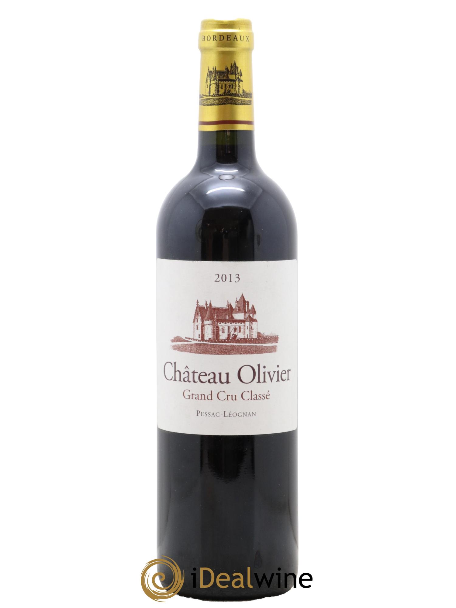 Château Olivier Cru Classé de Graves 2013 - Lot de 1 bouteille - 0