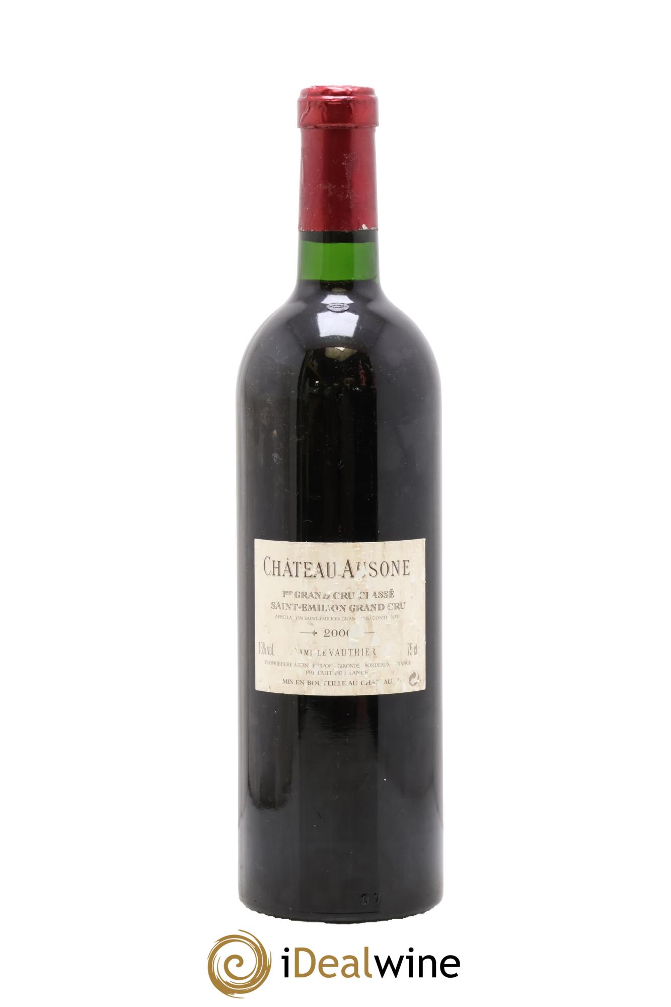Château Ausone 1er Grand Cru Classé A 2000 - Lot of 1 bottle - 1