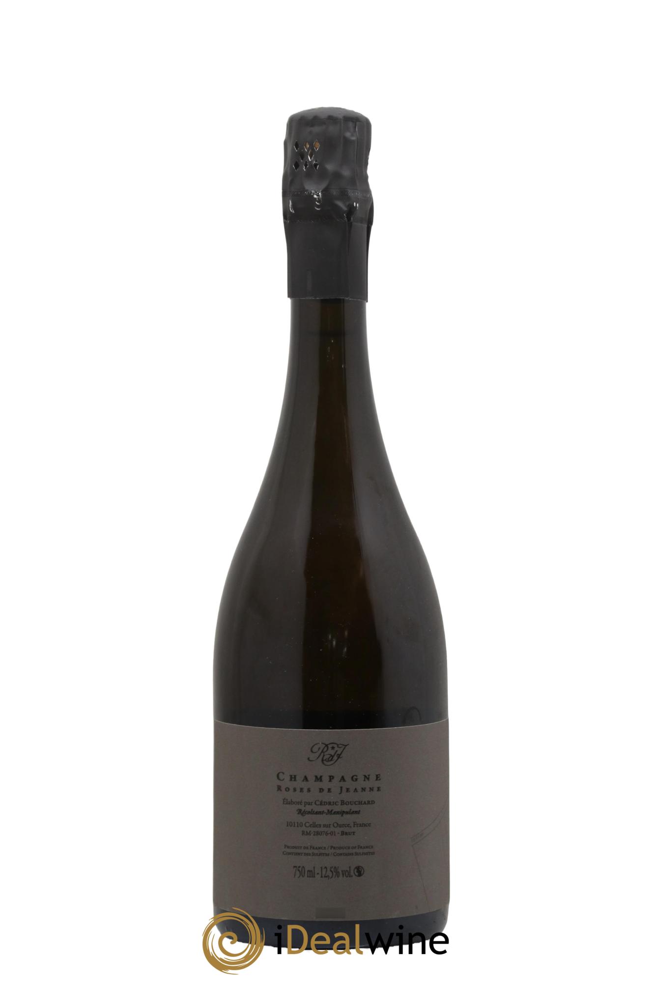 Roses de Jeanne Côte de Val Vilaine Blanc de Noirs Cédric Bouchard 2022 - Lot de 1 bouteille - 1