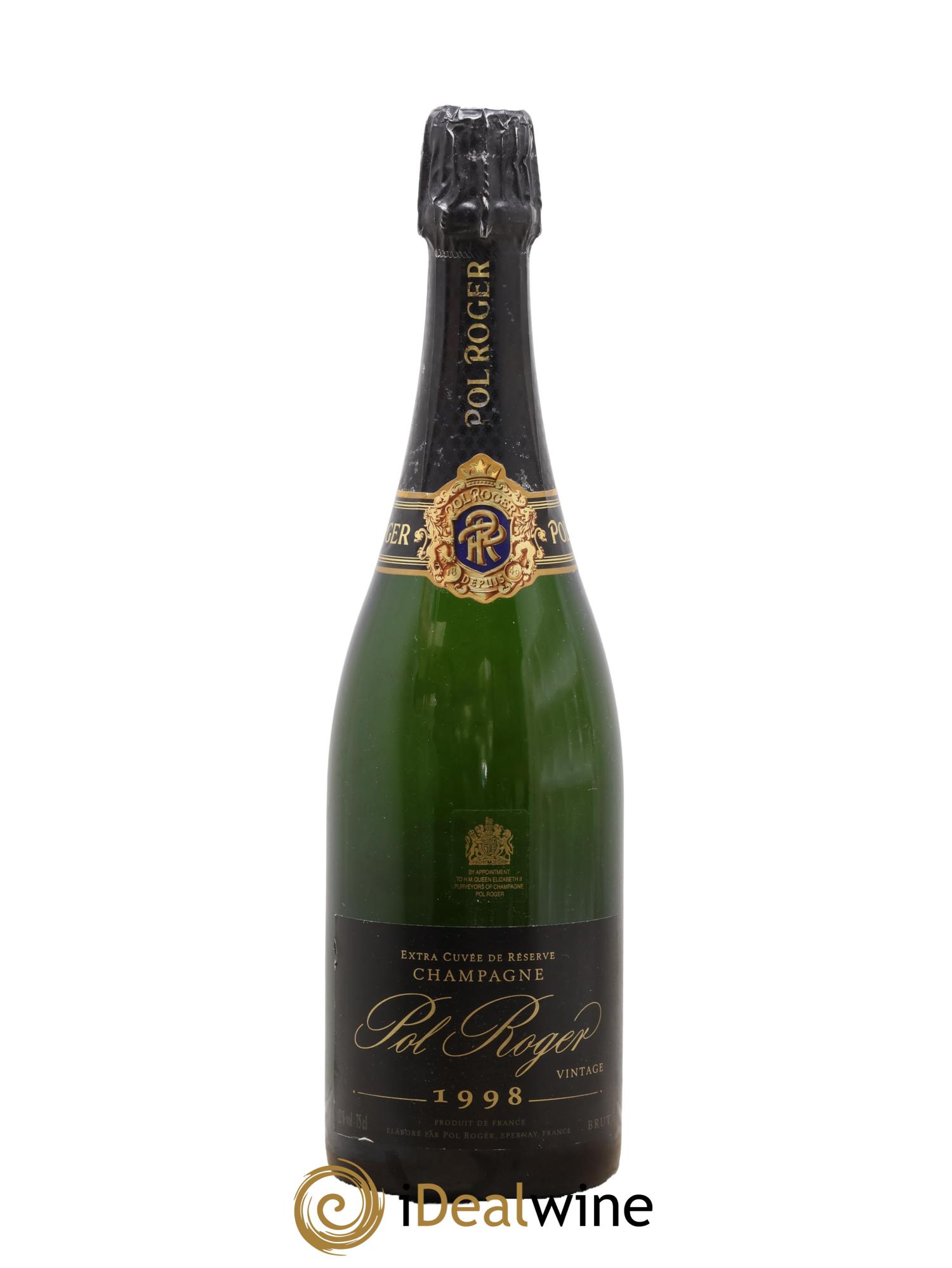 Brut Vintage Pol Roger 1998 - Lot de 1 bouteille - 0