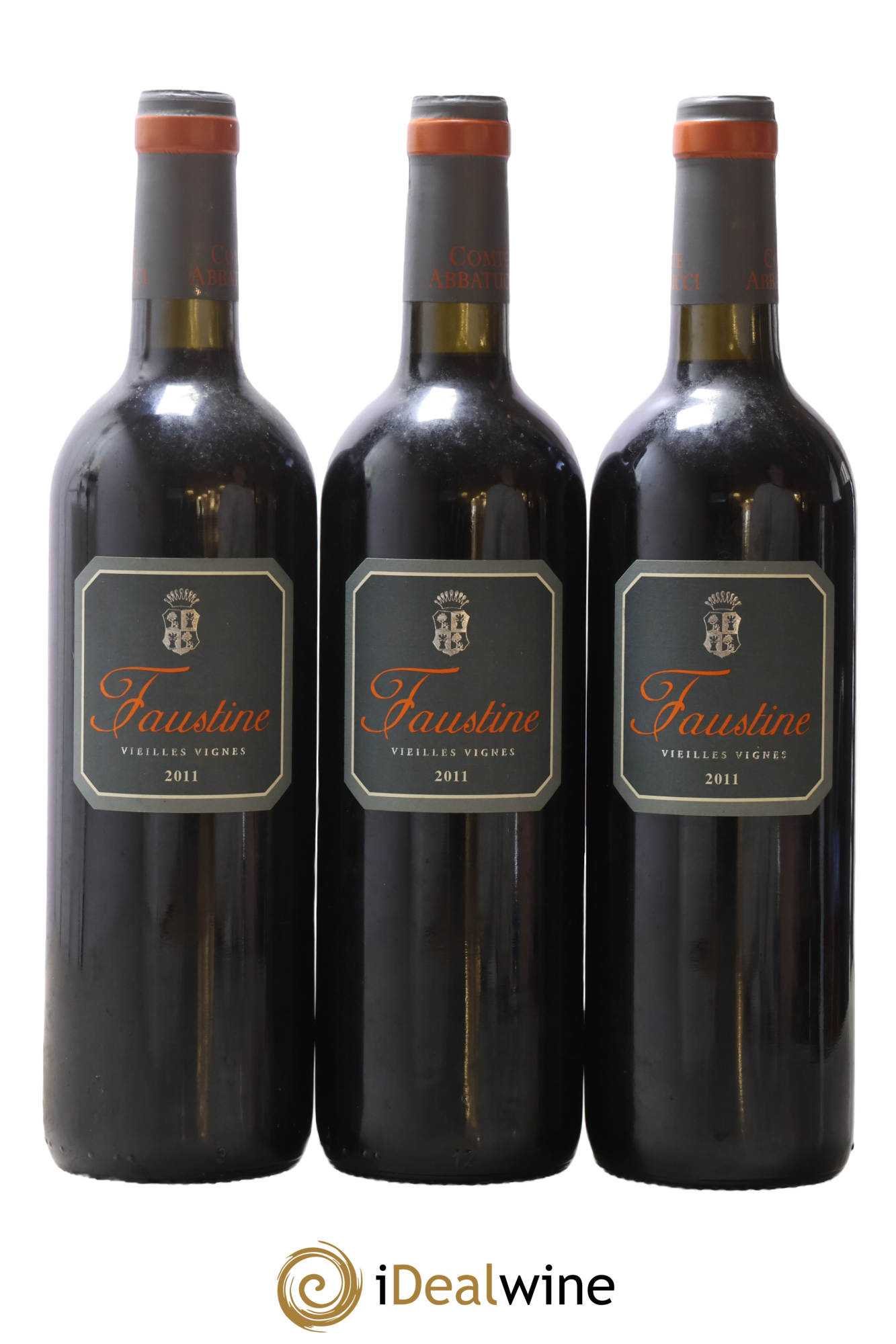 Vin de France Faustine Vieilles Vignes Comte Abbatucci (Domaine) 2011 - Lot of 3 bottles - 0