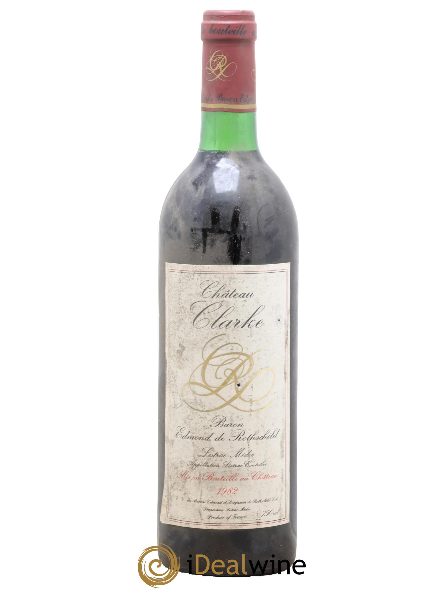 Château Clarke 1982 - Lotto di 1 bottiglia - 0