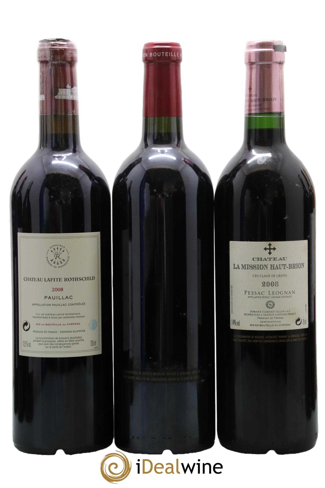 Caisse Collection Duclot 2008 2008 - Lotto di 9 bottiglie - 2