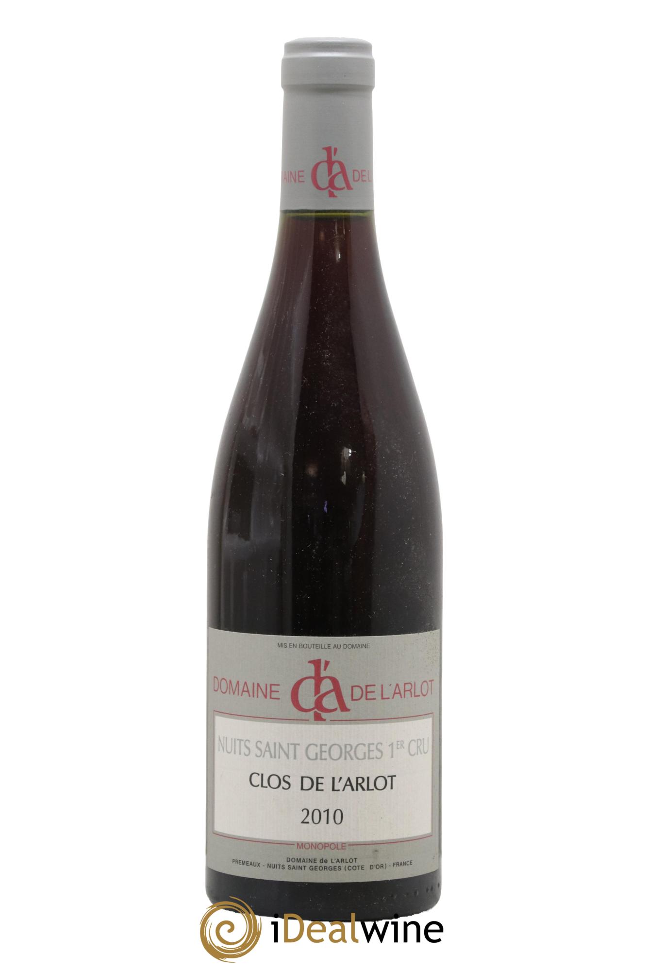 Nuits-Saint-Georges 1er Cru Clos de l'Arlot Domaine de l'Arlot 2010 - Lot de 1 bouteille - 0