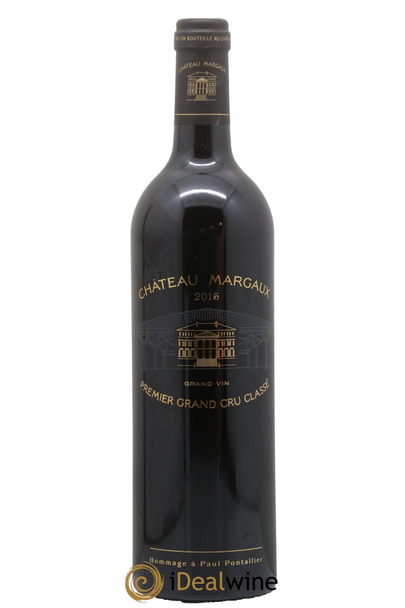 Château Margaux 1er Grand Cru Classé 2015 - Posten von 1 Flasche - 0