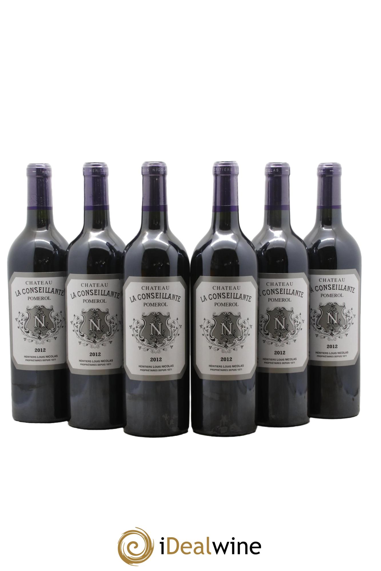 Château la Conseillante 2012 - Lot of 6 bottles - 0