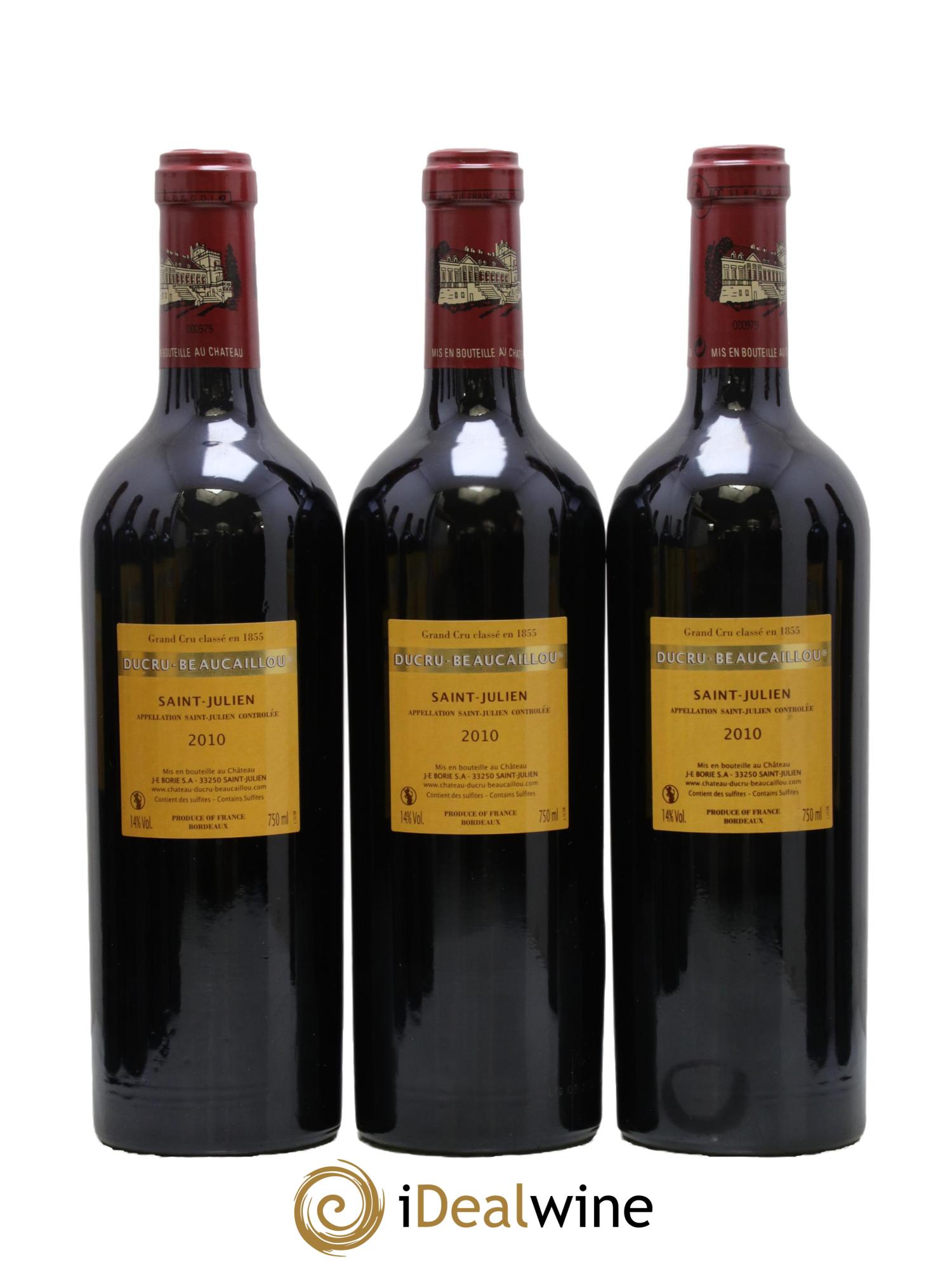 Château Ducru Beaucaillou 2ème Grand Cru Classé 2010 - Lotto di 12 bottiglie - 4