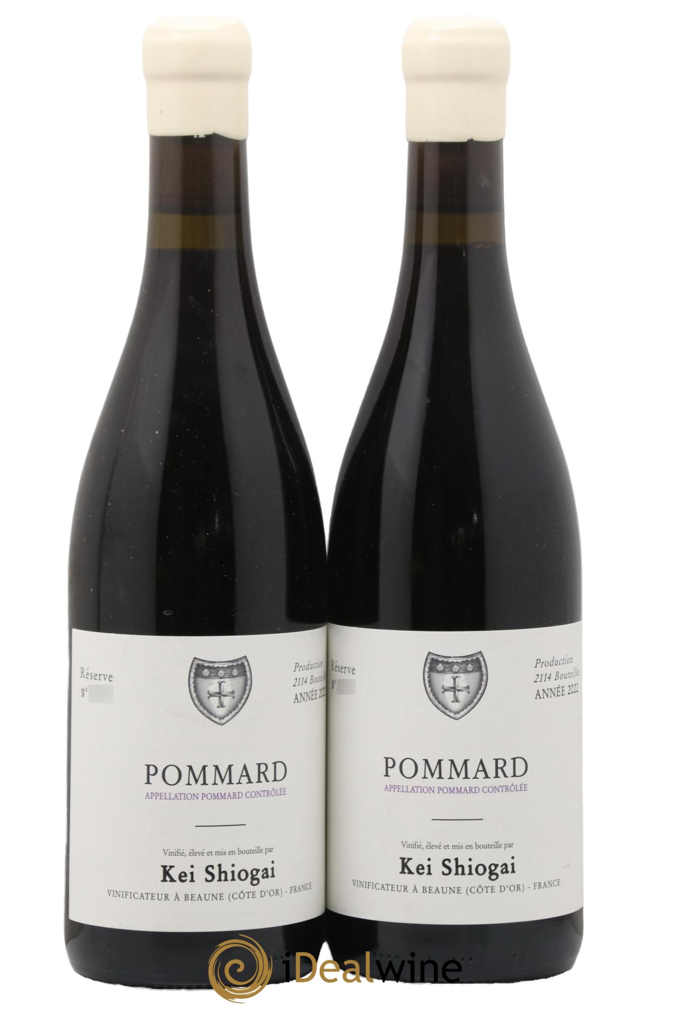 Pommard Kei Shiogai 2022 - Lot de 2 bouteilles - 0