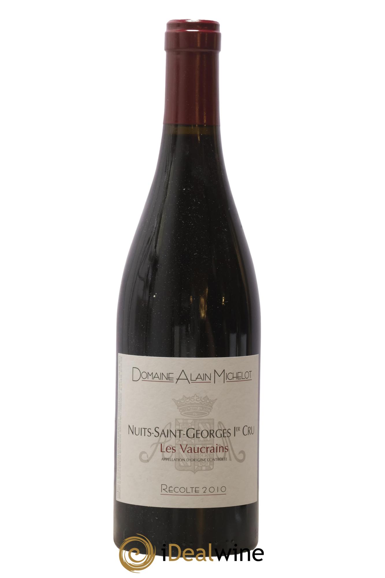 Nuits Saint-Georges 1er Cru Les Vaucrains Alain Michelot (Domaine) 2010 - Lot de 1 bouteille - 0