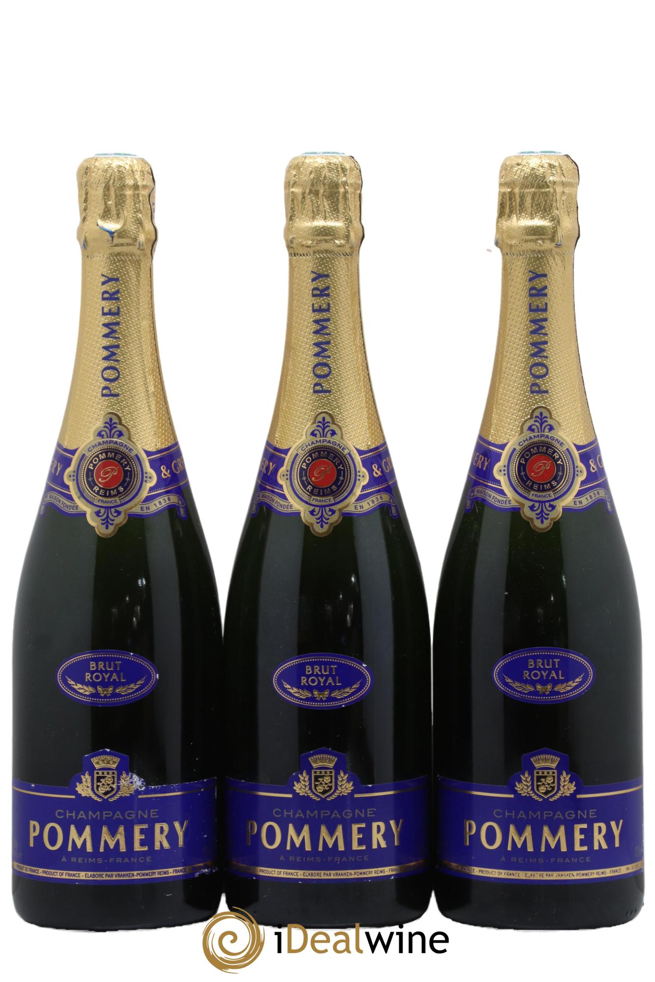 Brut Pommery - Posten von 3 Flaschen - 0