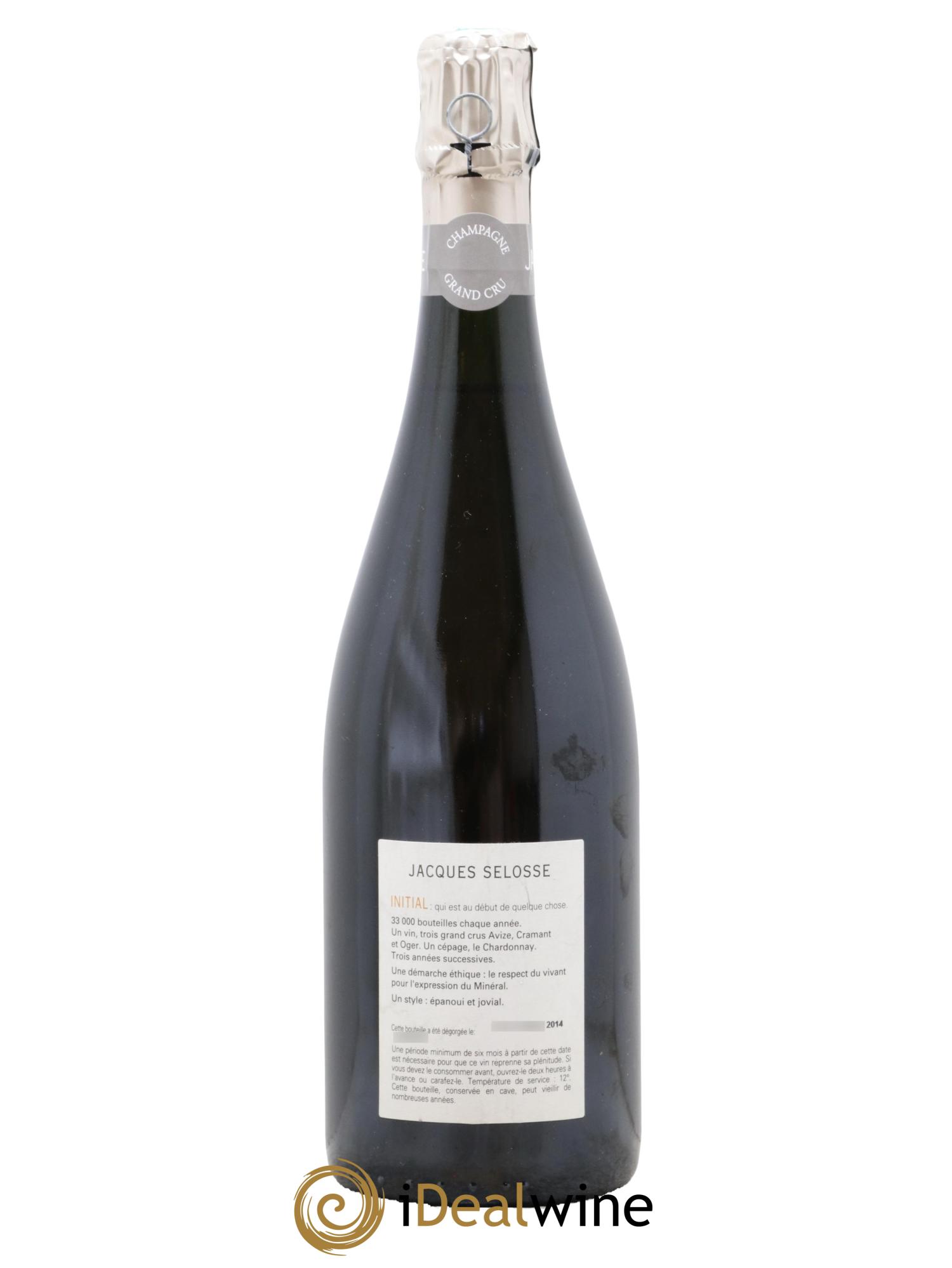 Initial Brut Jacques Selosse - Lot de 1 bouteille - 1