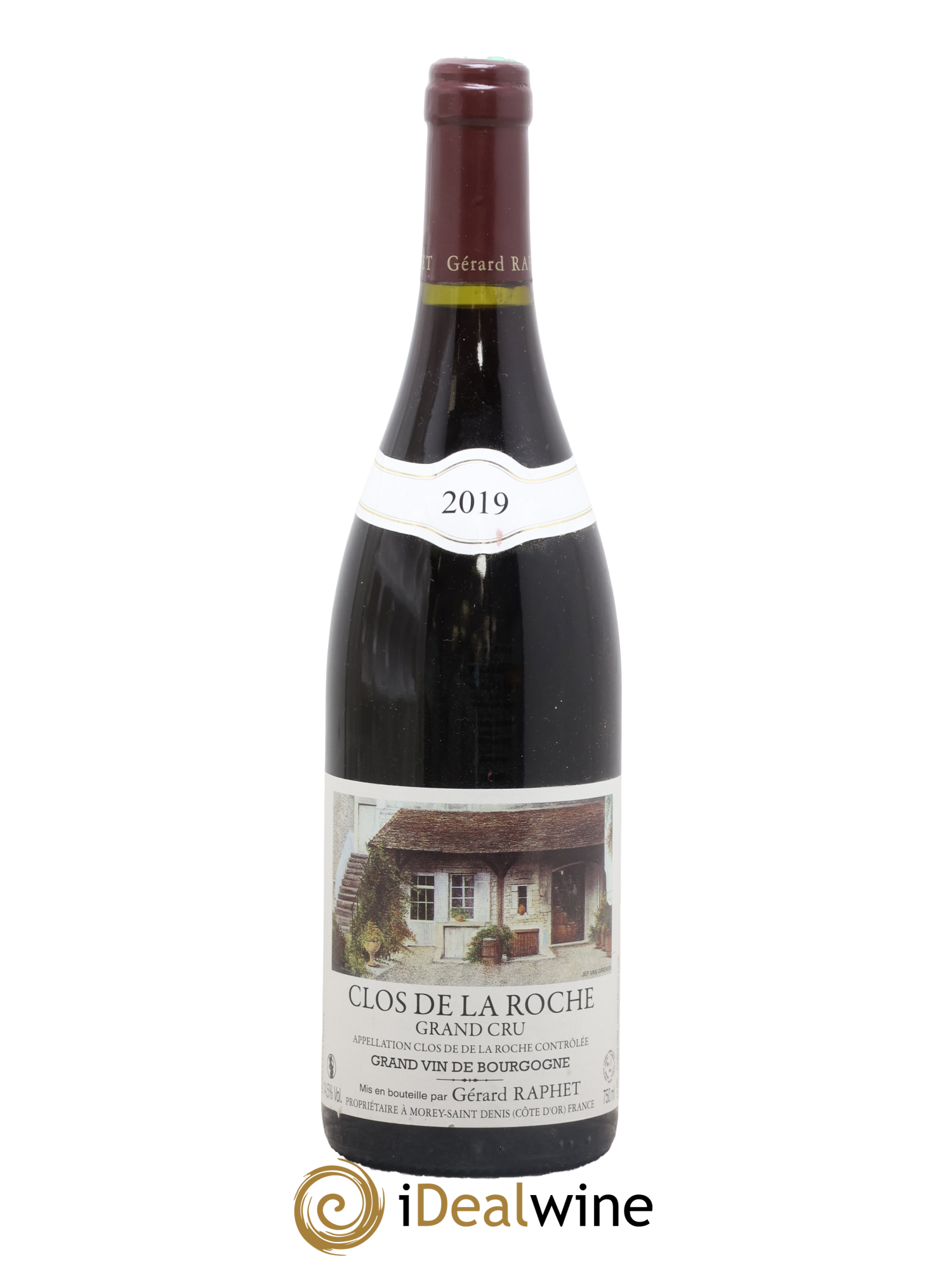 Clos de la Roche Grand Cru Gérard Raphet (Domaine) 2019 - Lot of 1 bottle - 0