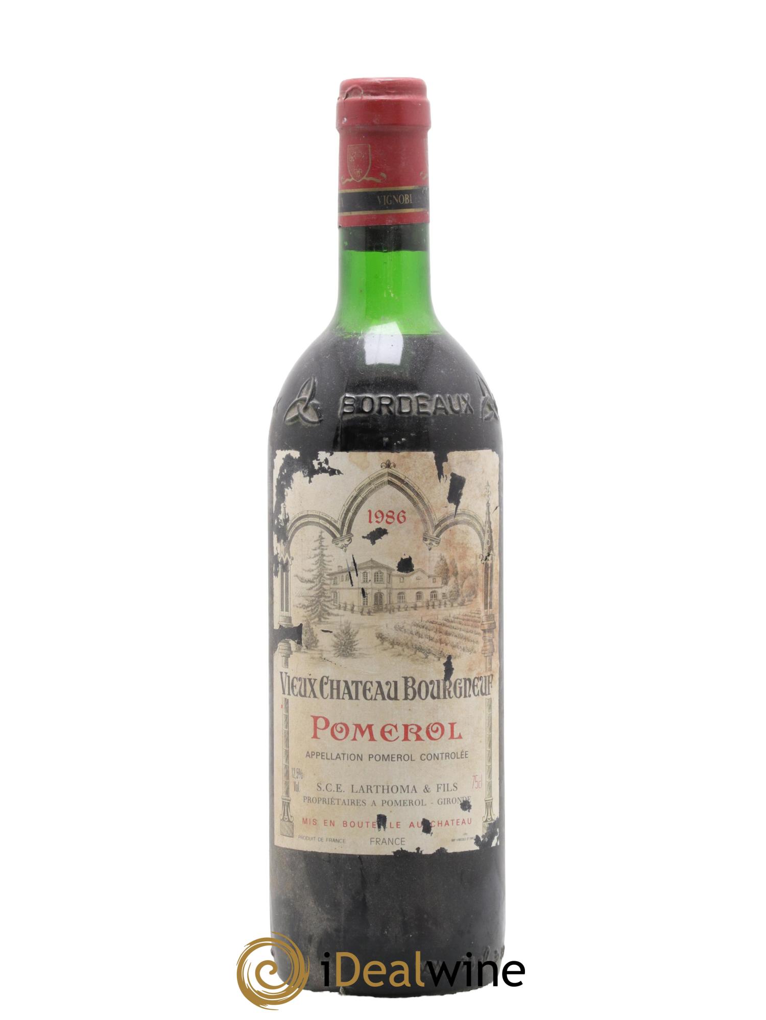 Vieux Château Bourgneuf 1986 - Lot de 1 bouteille - 0