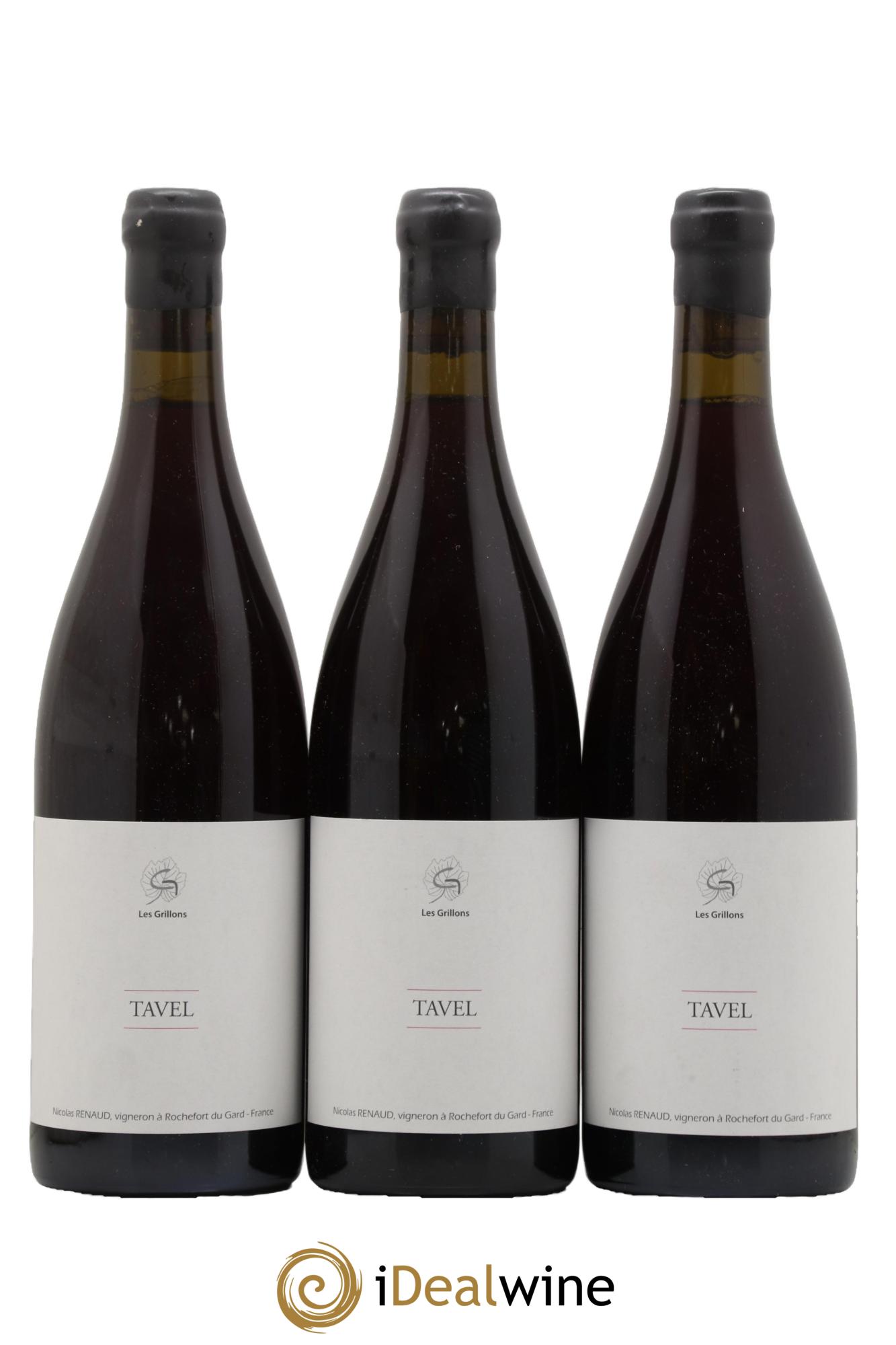Tavel Clos des Grillons 2022 - Lot de 3 bouteilles - 0
