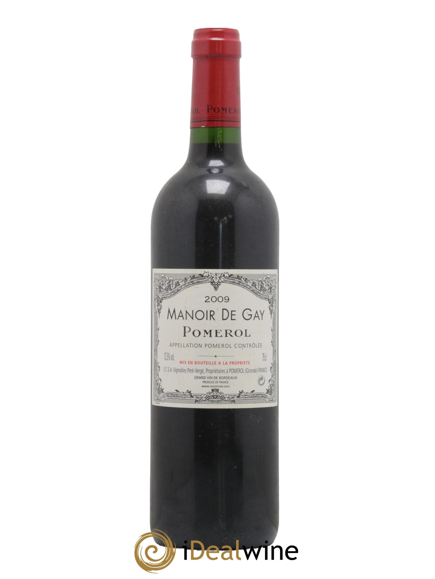 Pomerol Manoir de Gay 2009 - Lot de 1 bouteille - 0