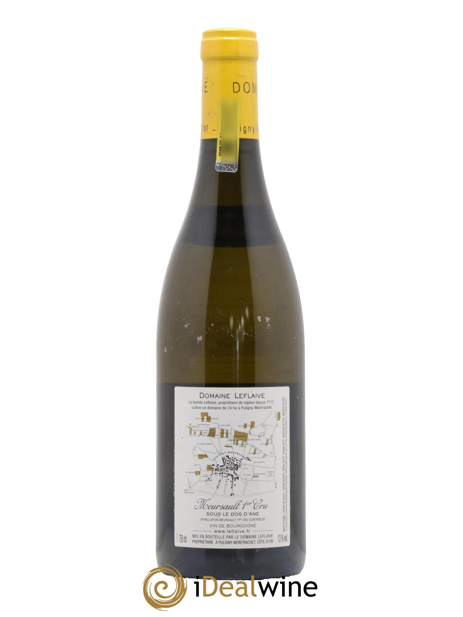 Meursault 1er Cru Sous le Dos d'Ane Leflaive (Domaine) 2014 - Posten von 1 Flasche - 1
