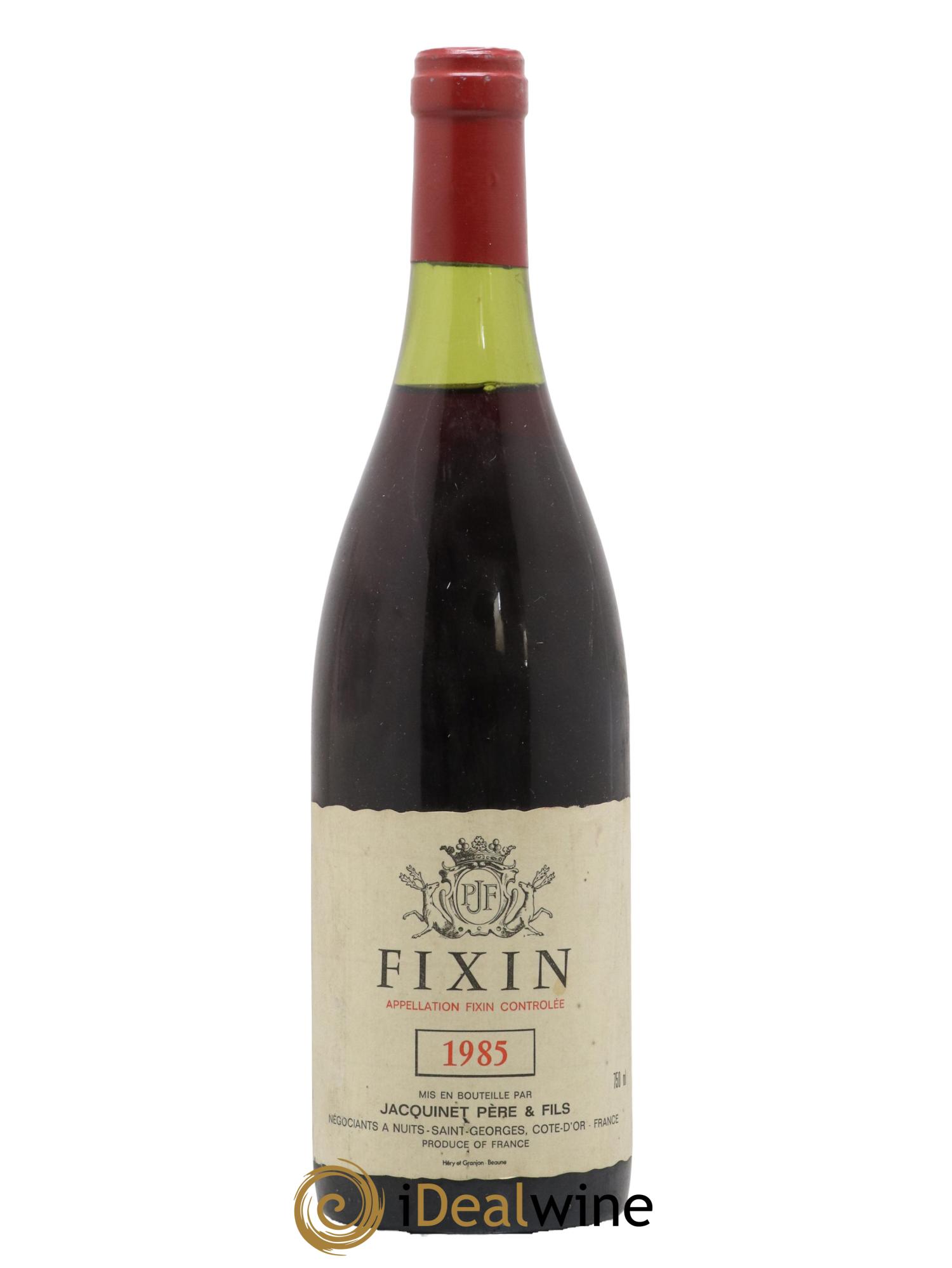 Fixin Domaine Jacquinet 1985 - Lot de 1 bouteille - 0