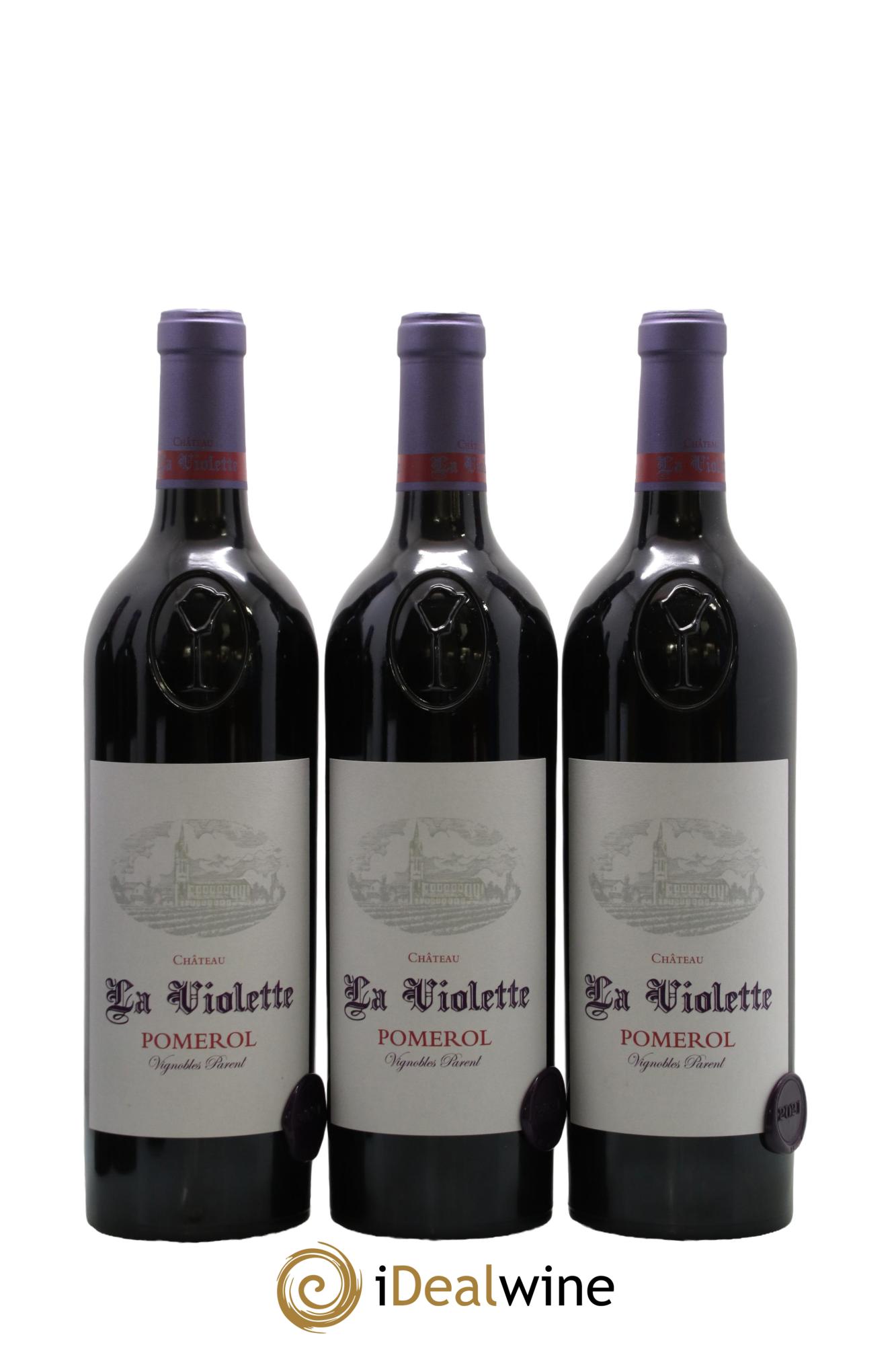 Château la Violette 2021 - Lot of 6 bottles - 1