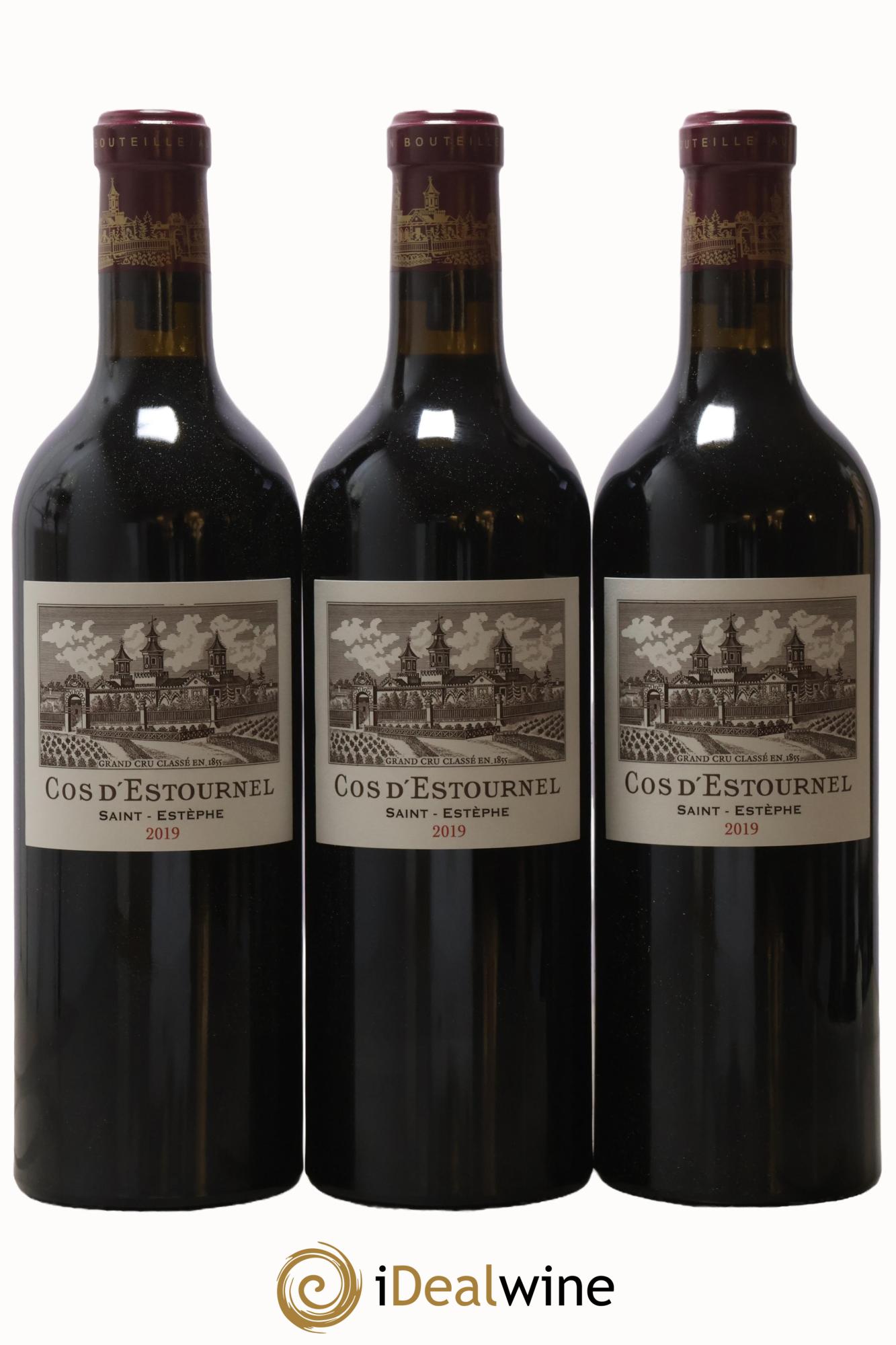 Cos d'Estournel 2ème Grand Cru Classé 2019 - Lot of 3 bottles - 0