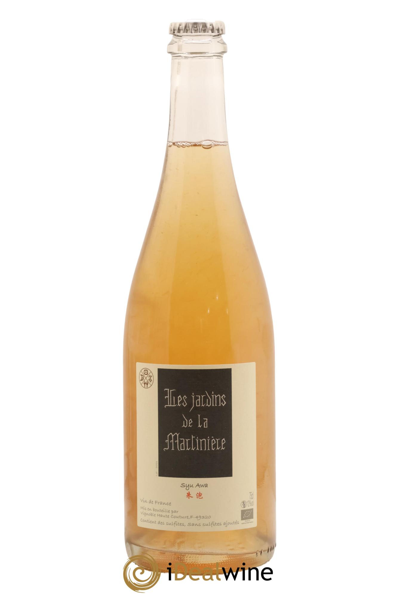 Vin de France Syu Awa Les Jardins de la Martinière 2021 - Lot de 1 bouteille - 0