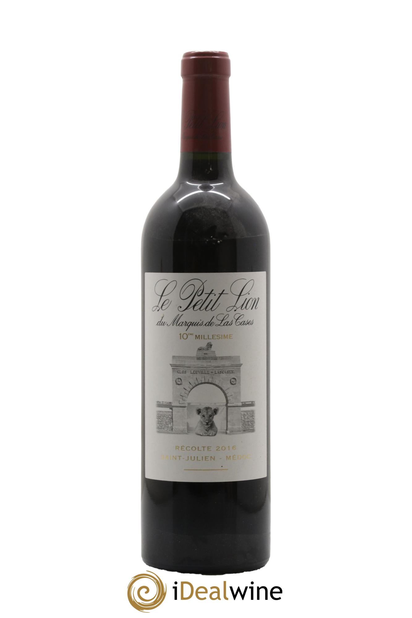 Le Petit Lion du Marquis de Las Cases Second Vin 2016 - Lotto di 1 bottiglia - 0