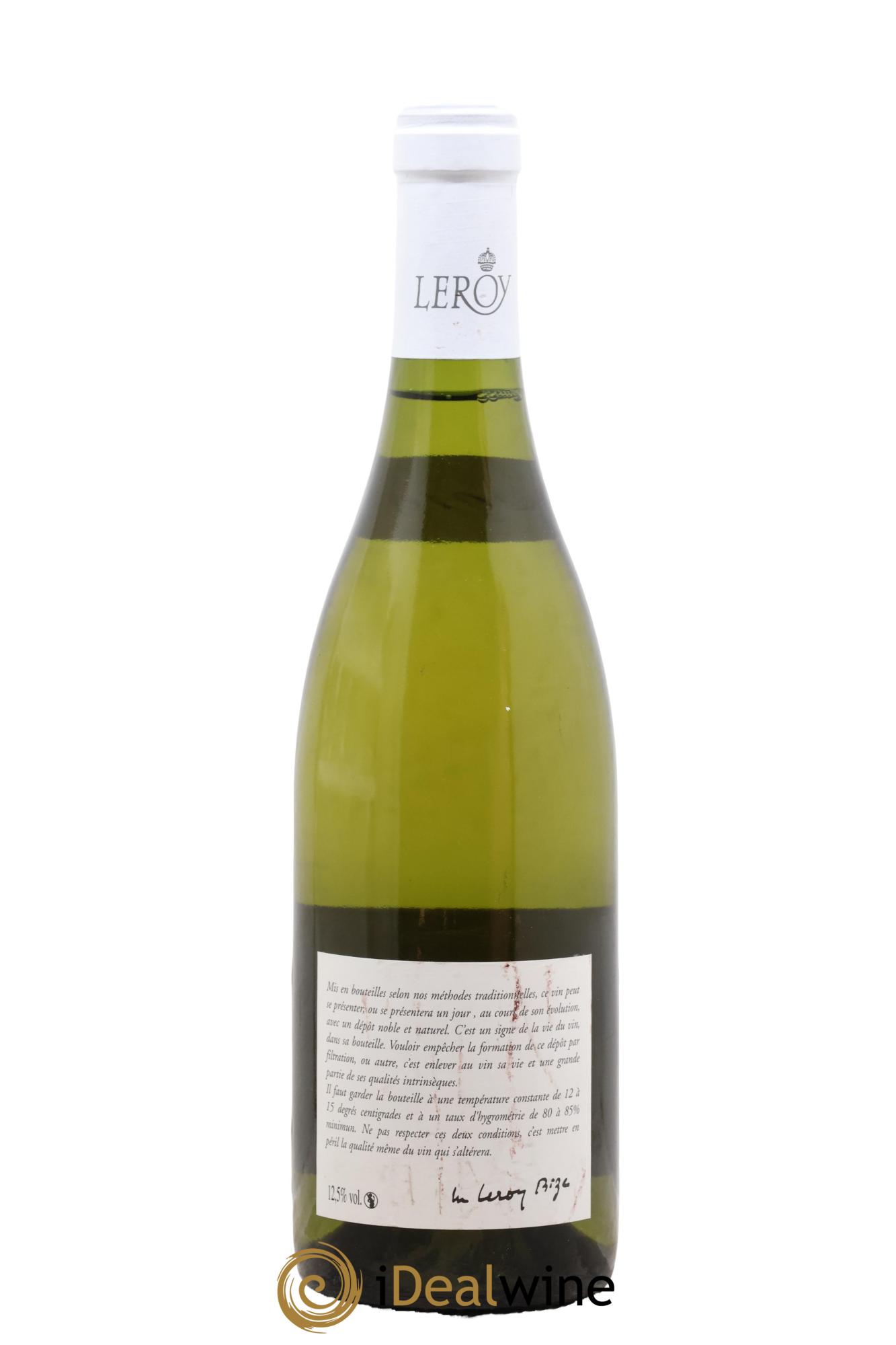 Bourgogne Leroy SA 2016 - Lot de 1 bouteille - 1