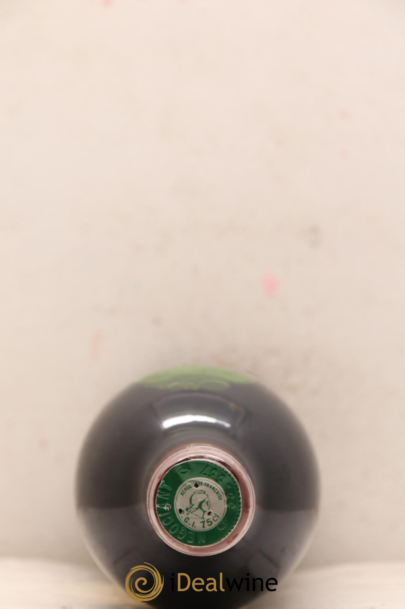 Château Latour 1er Grand Cru Classé 1981 - Lot de 1 bouteille - 1
