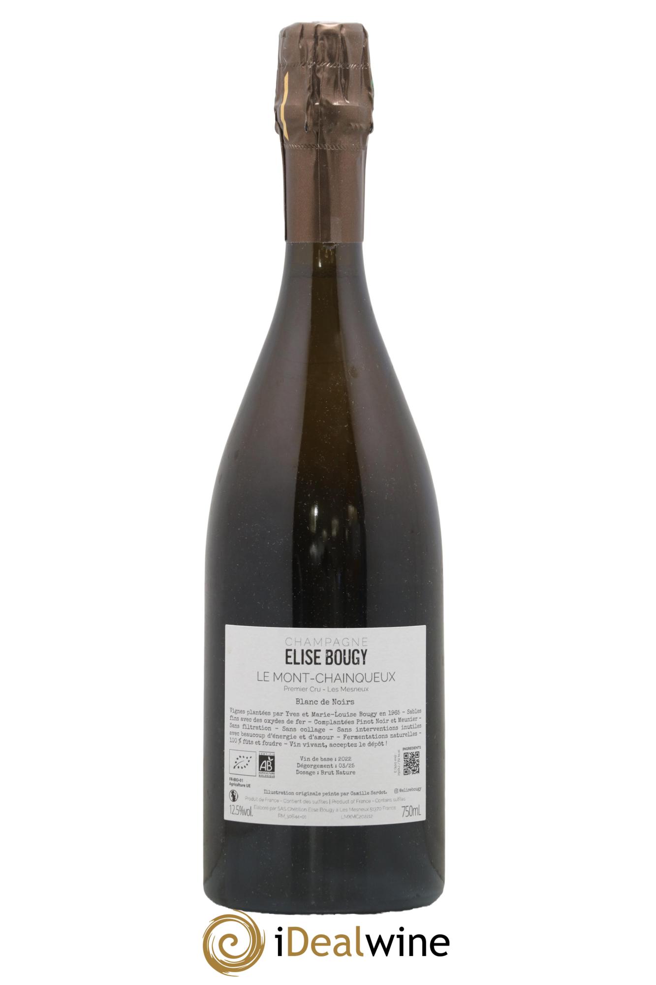 Les Mesneux Le Mont Chainqueux Elise Bougy - Posten von 1 Flasche - 1