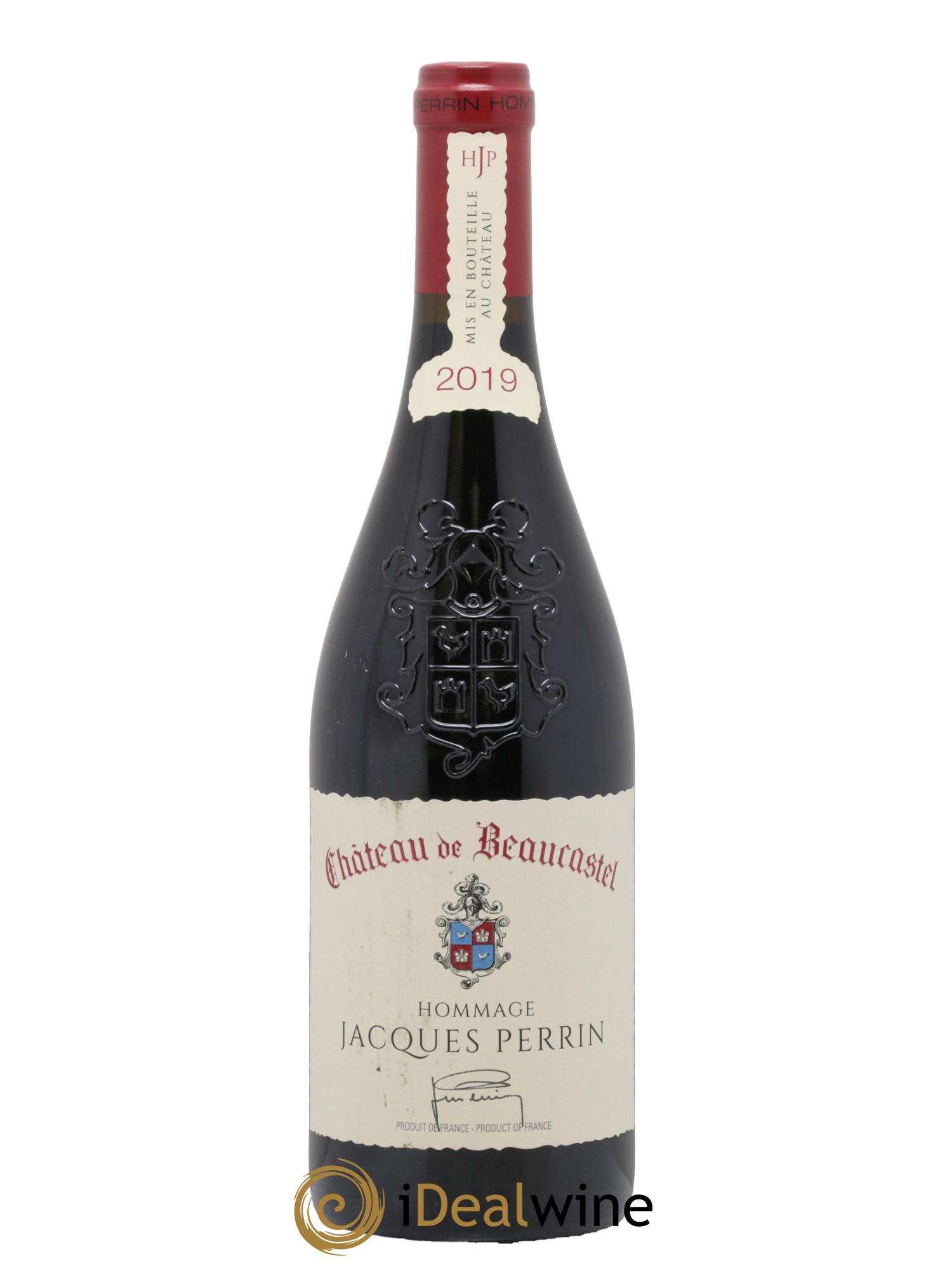 Châteauneuf-du-Pape Château de Beaucastel Hommage à Jacques Perrin Famille Perrin 2019 - Posten von 1 Flasche - 0
