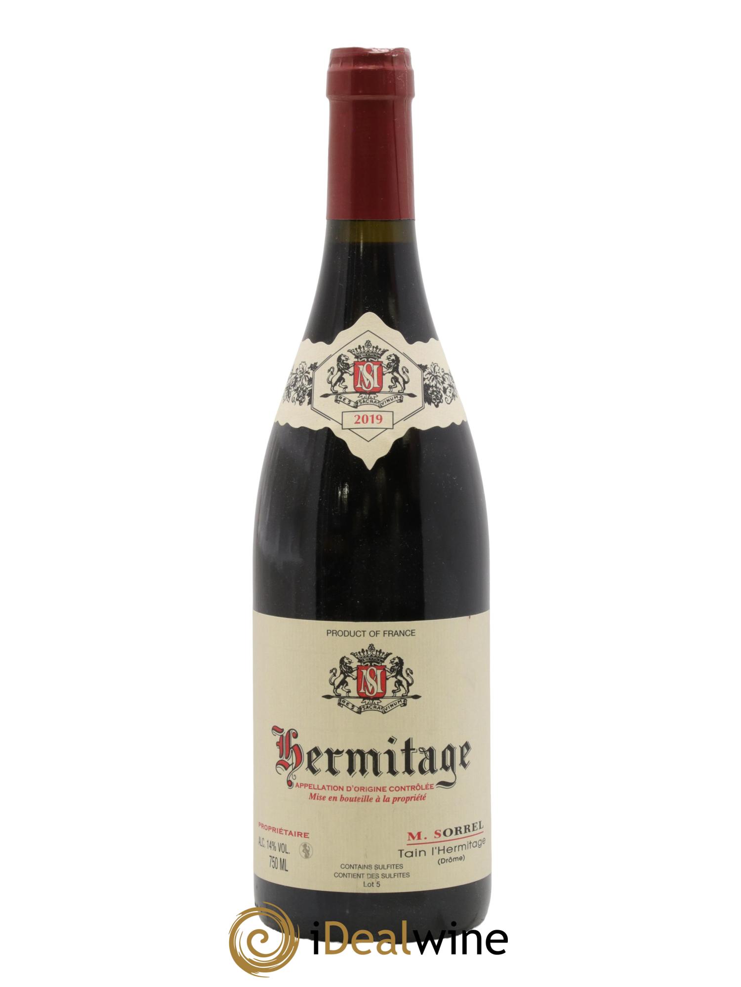 Hermitage Marc Sorrel 2019 - Lot de 1 bouteille - 0