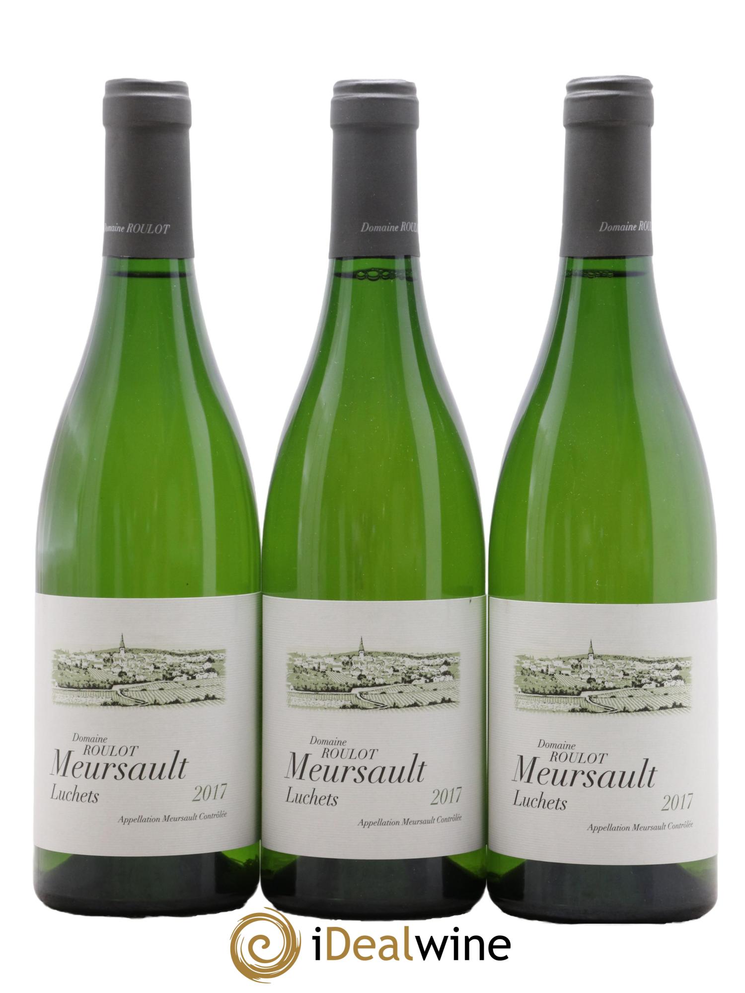 Meursault Luchets Roulot (Domaine) 2017 - Posten von 3 Flaschen - 0