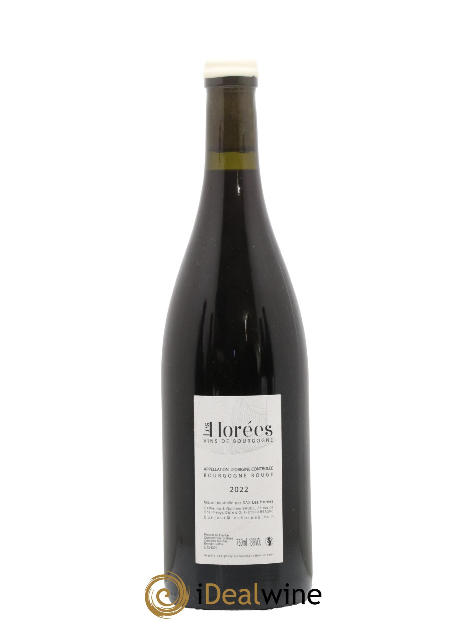 Bourgogne Des Six Ifs Les Horées 2022 - Lot de 1 bouteille - 1