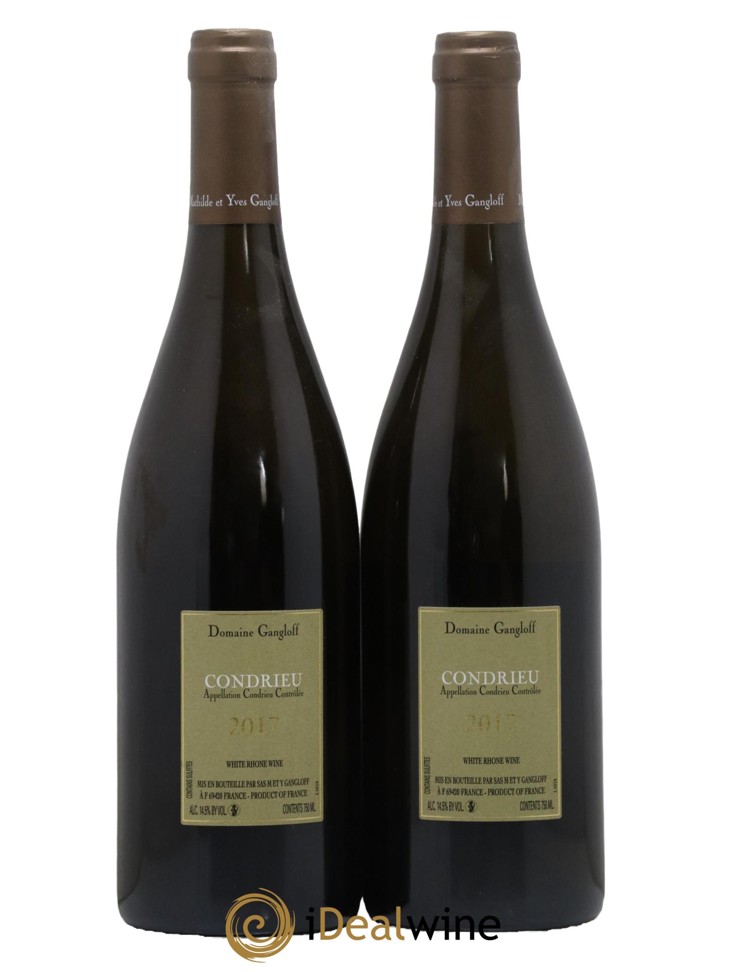 Condrieu Domaine Gangloff (Domaine) 2017 - Lot de 2 bouteilles - 1