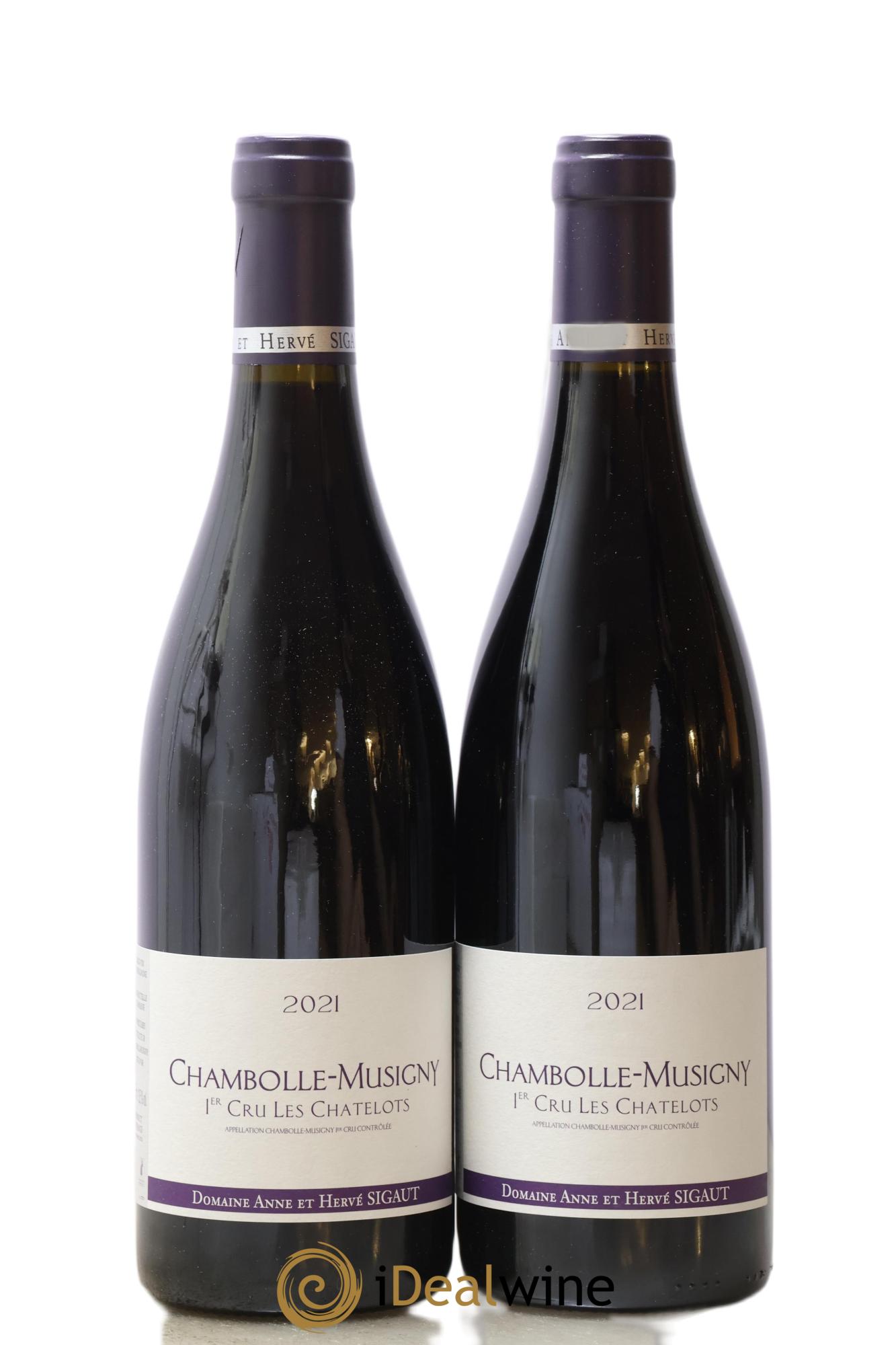 Chambolle-Musigny 1er Cru Les Chatelots Anne et Hervé Sigaut (Domaine) 2021 - Lot de 2 bouteilles - 0