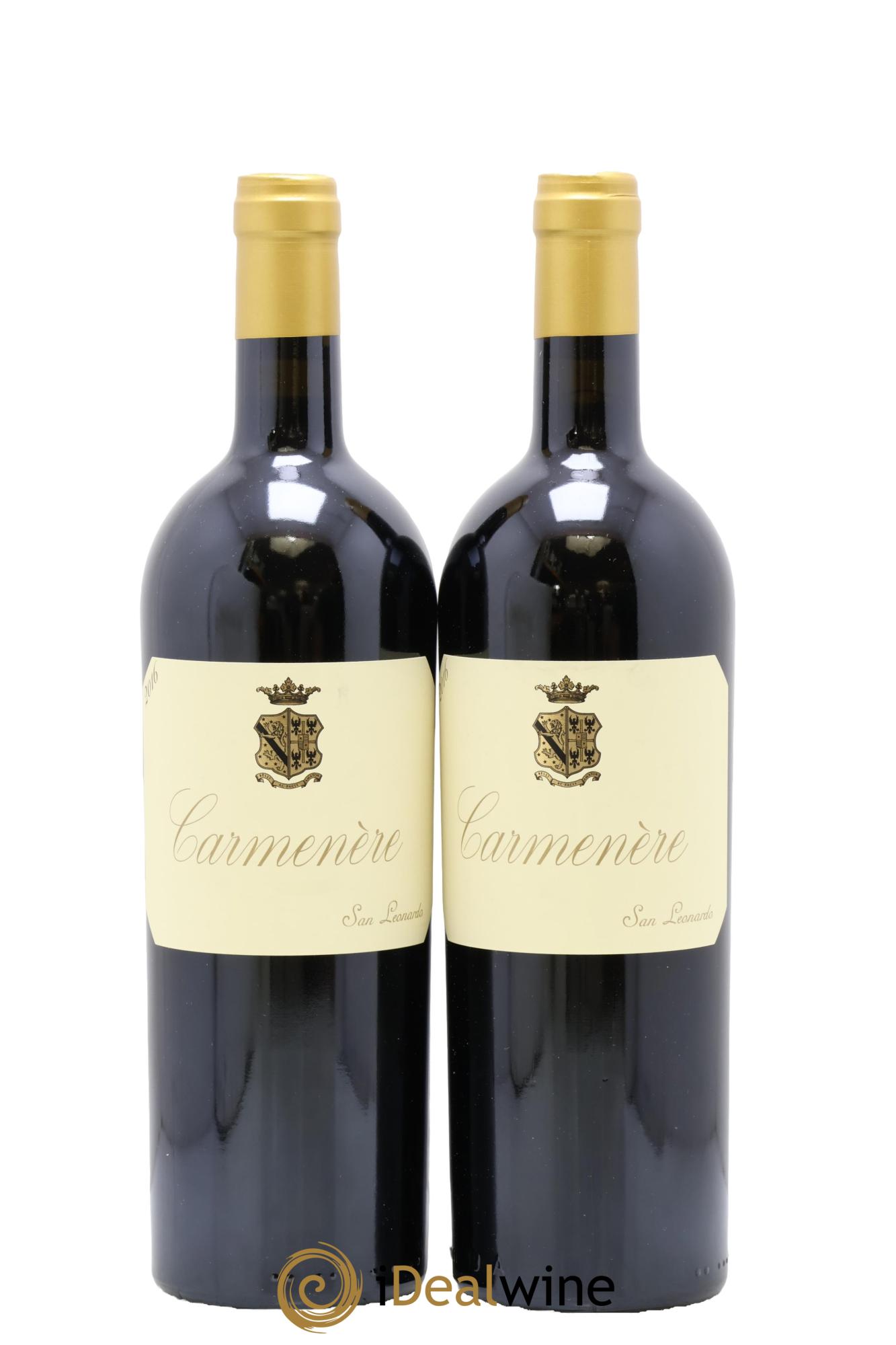 Italie Vigneti delle Dolomiti Carmenère Tenuta San Leonardo 2016 - Lot de 2 bouteilles - 0