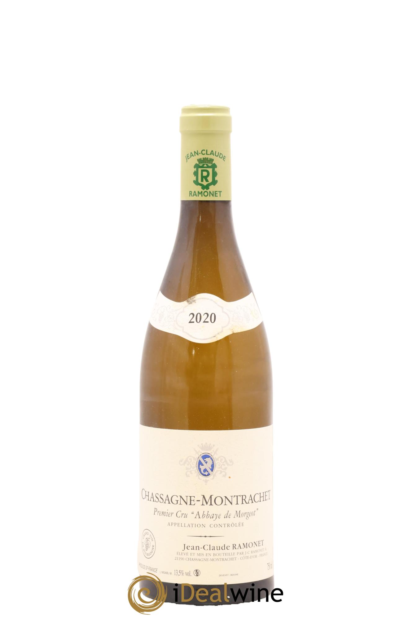Chassagne-Montrachet 1er Cru Abbaye de Morgeot Ramonet (Domaine) 2020 - Lot de 1 bouteille - 0