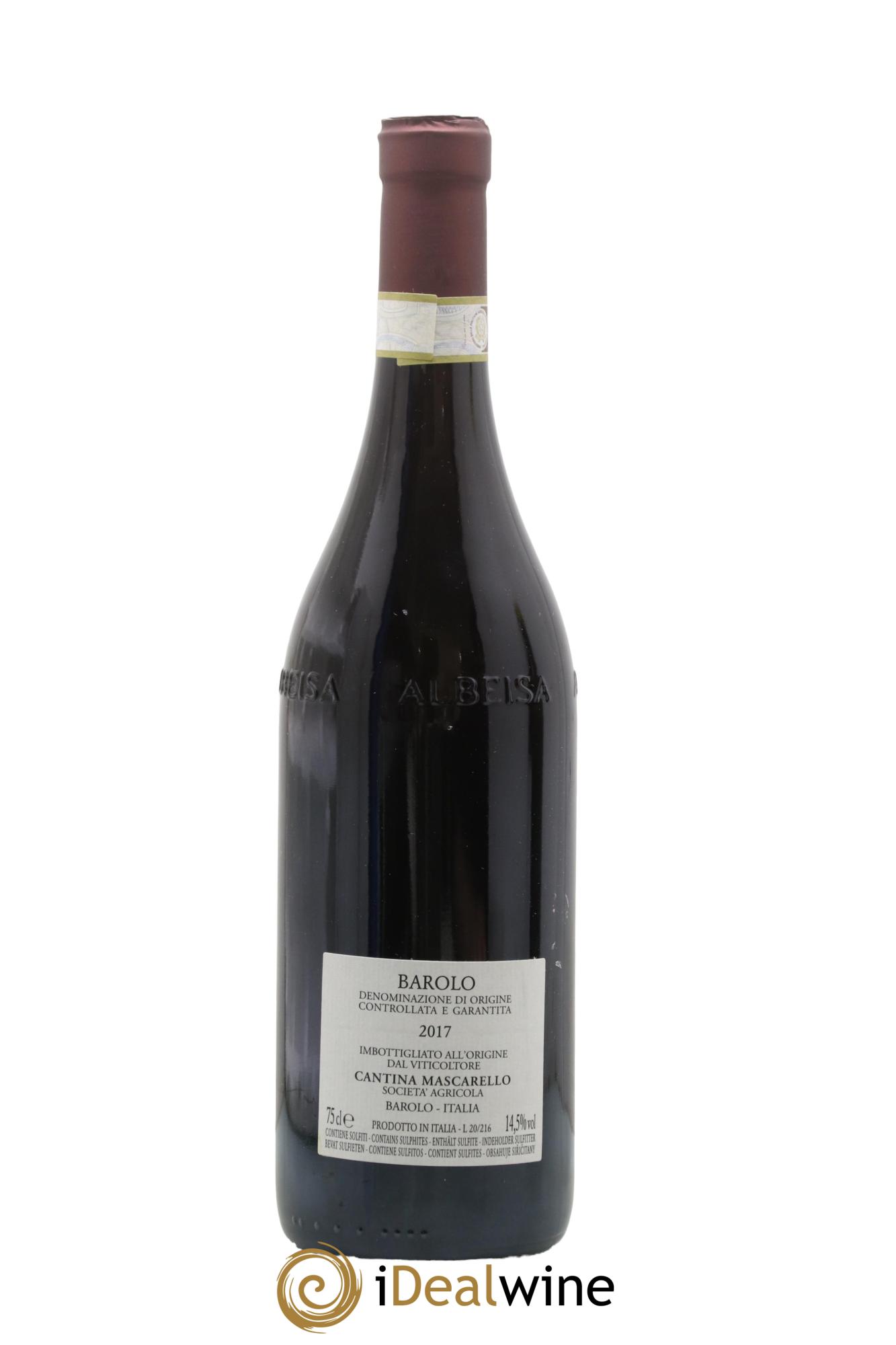 Barolo DOCG Bartolo Mascarello 2017 - Lot of 1 bottle - 1