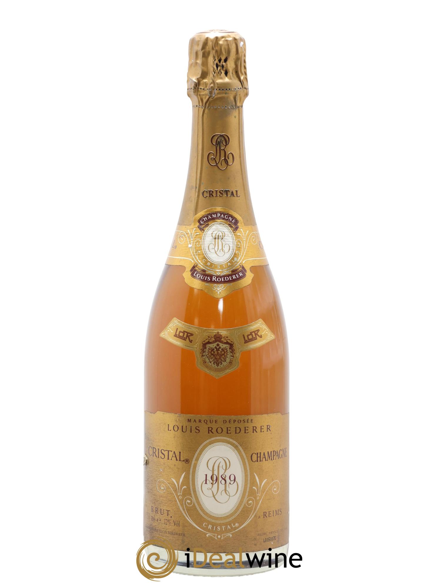 Cristal Louis Roederer 1989 - Lot de 1 bouteille - 0
