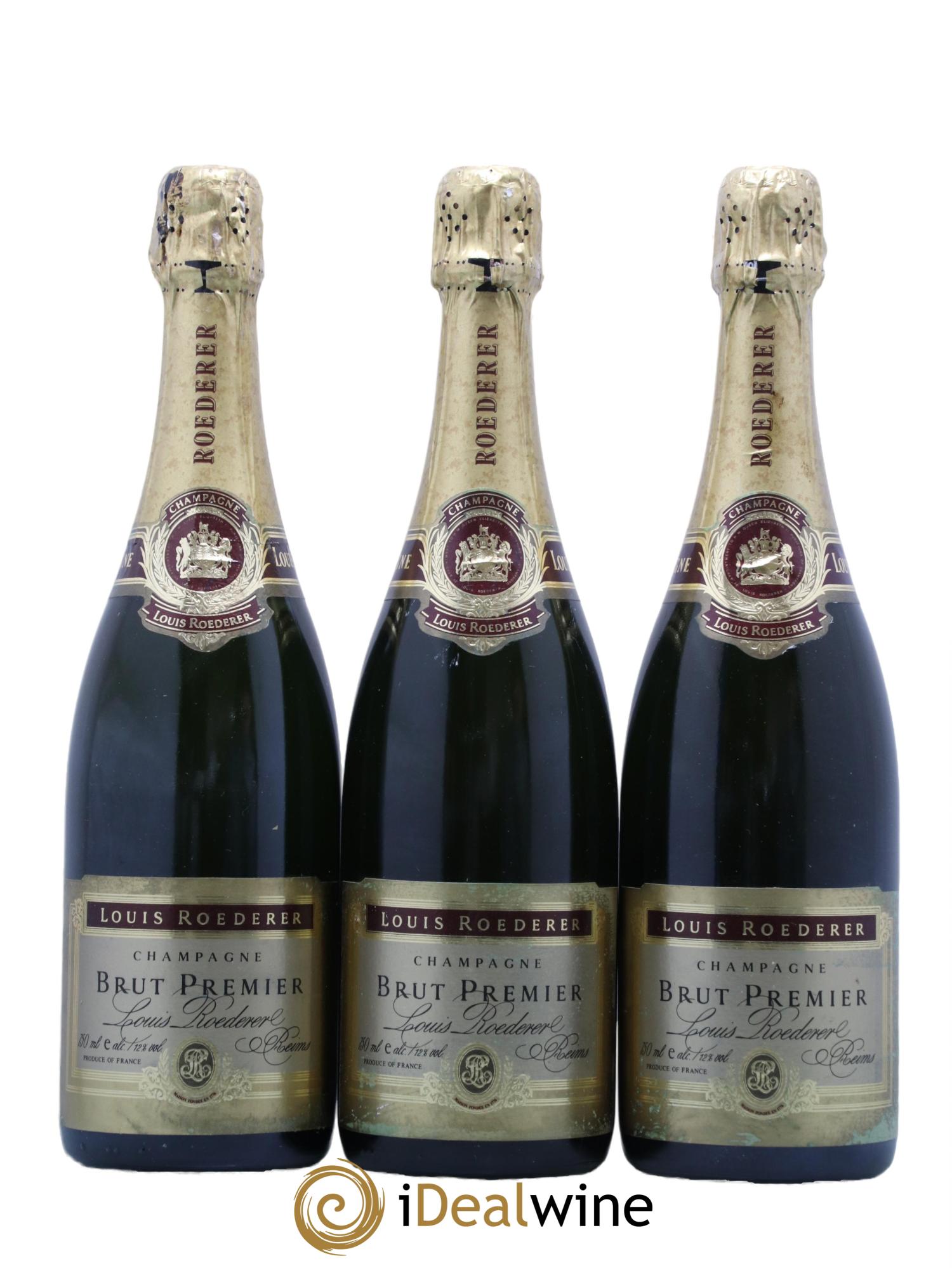 Premier Brut Louis Roederer - Lot de 3 bouteilles - 0